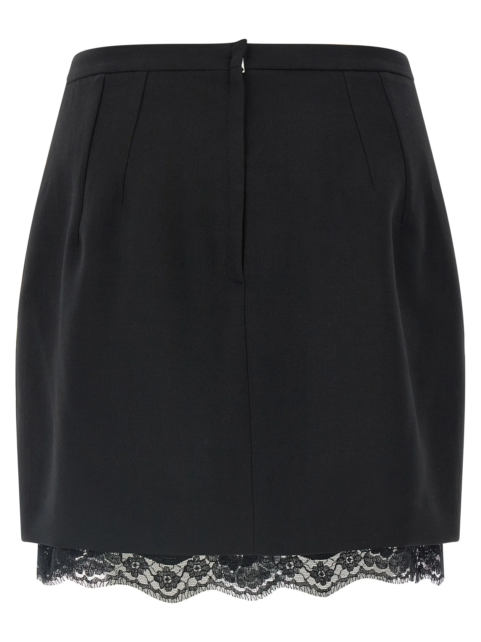 Double CrêPe Wool Skirt Black sold by Wanan Luxury product image thumbnail 2