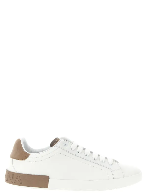 Portofino Sneakers Beige made by Dolce & Gabanna