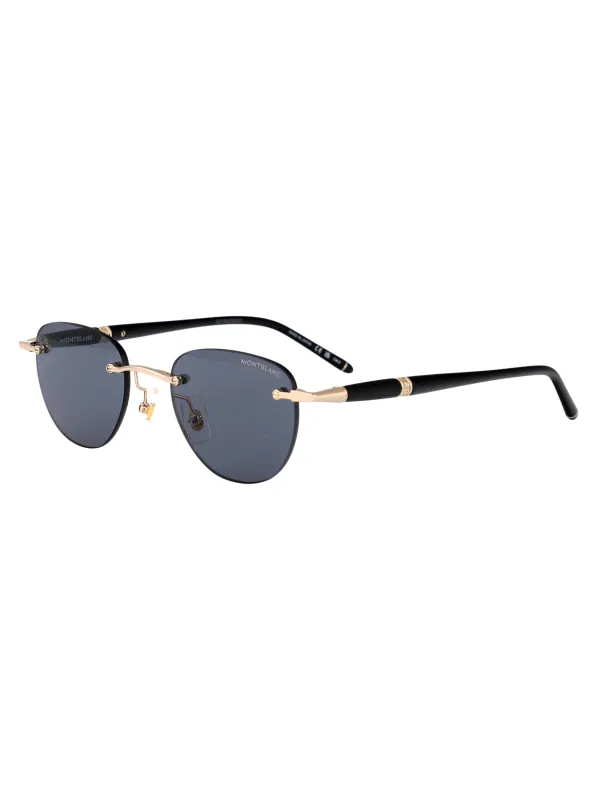 MB0412S ROUND Sunglasses made by Mont Blanc