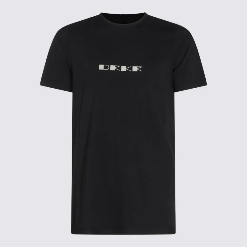 T-Shirts And Polos Black/Pearl made by Rick Owens