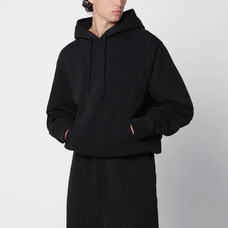 Standard Hood Hoodie In Black made by Entire Studios