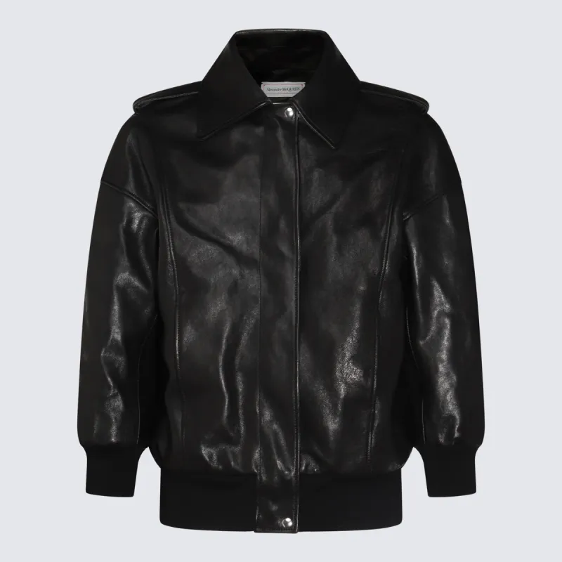 Jackets Black made by Alexander McQueen