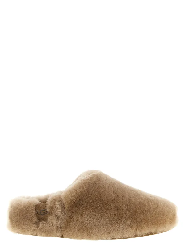 Elea Fluffed Flat Shoes Brown made by UGG