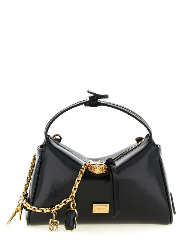 Vittoria Hand Bags Black made by Dolce & Gabanna