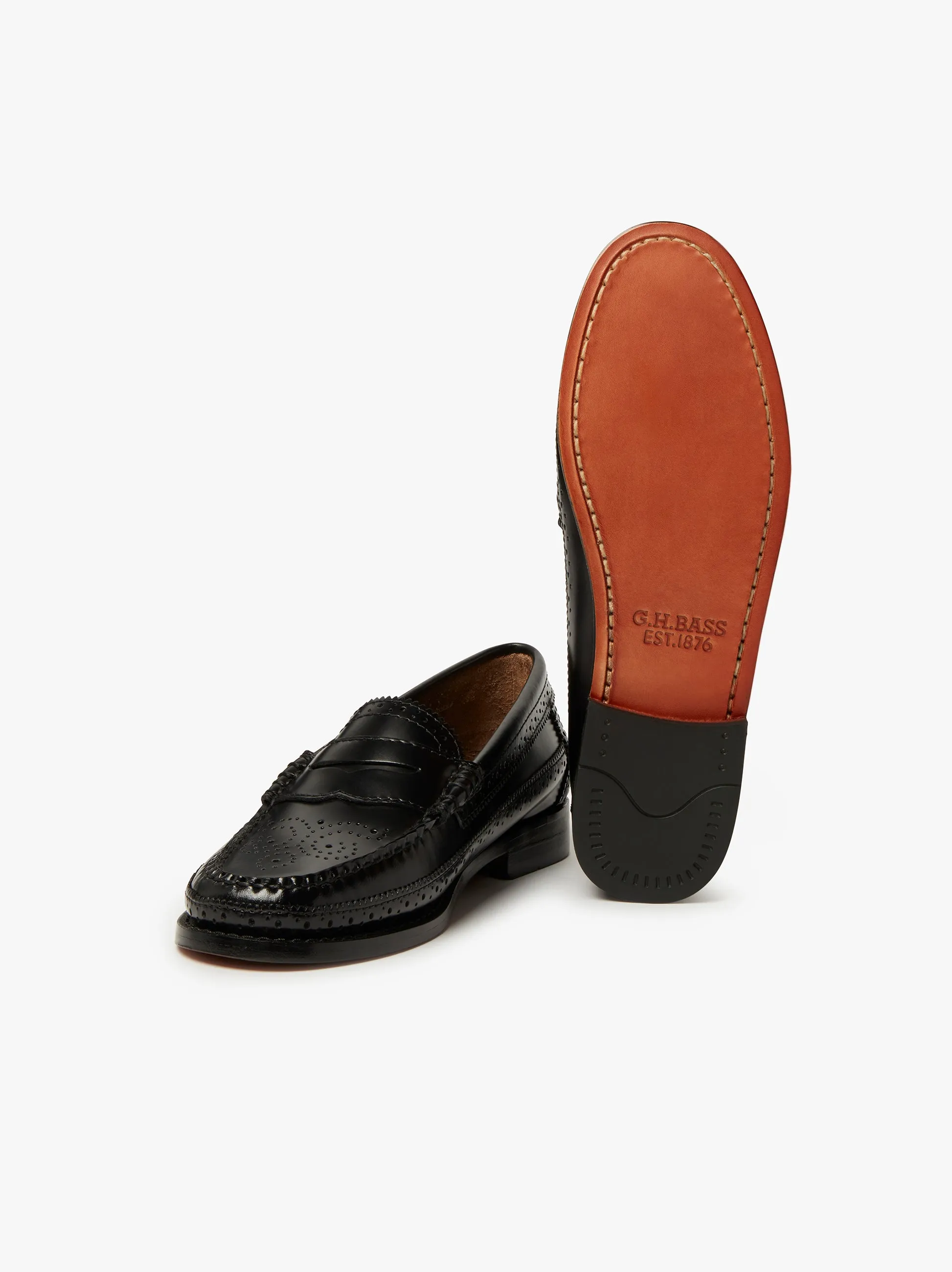 Weejuns Brogue Penny Loafers sold by G.H.BASS product image thumbnail 5