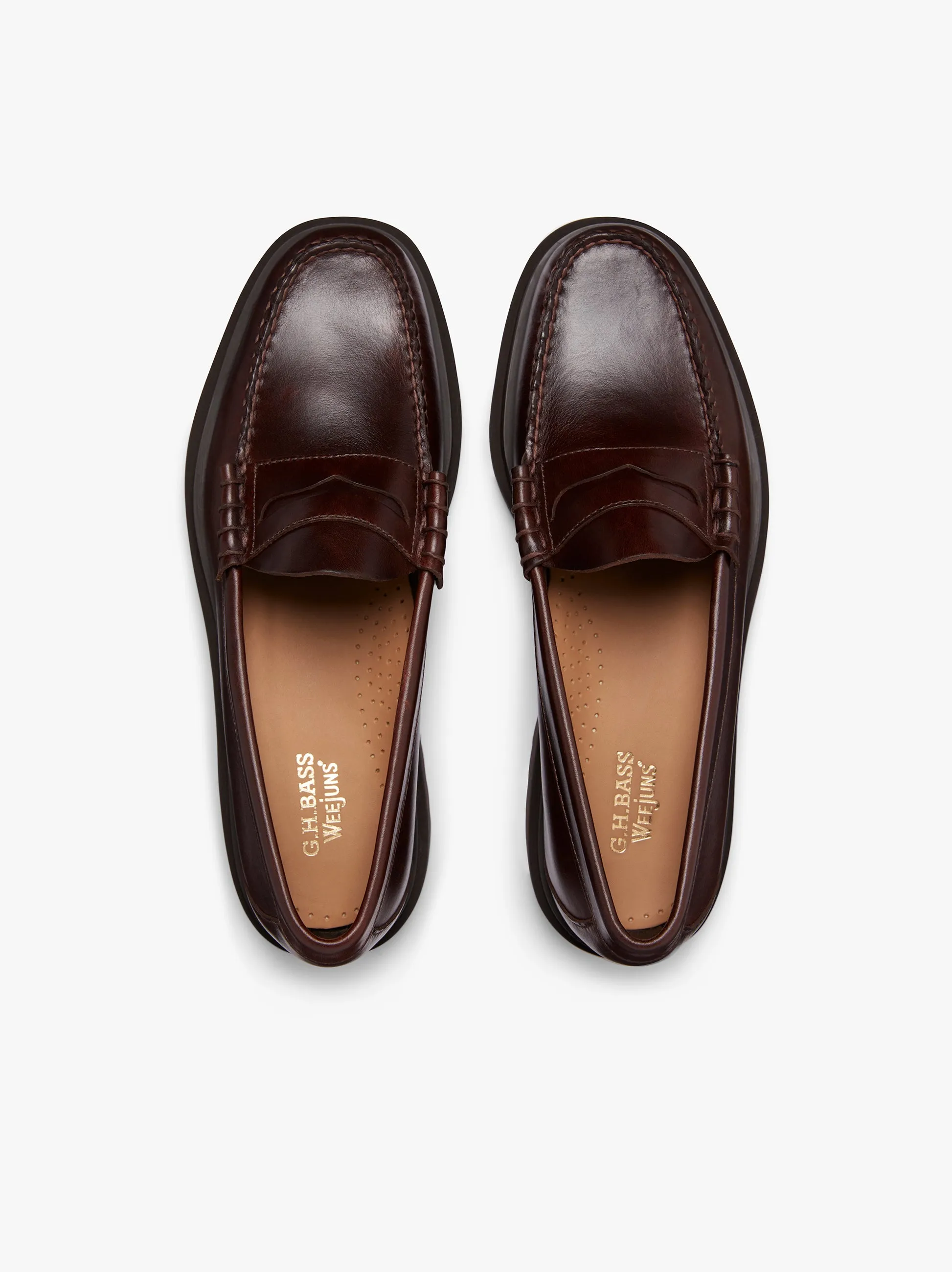 Weejuns Step-Lug Larson Penny Loafers sold by G.H.BASS product image thumbnail 3