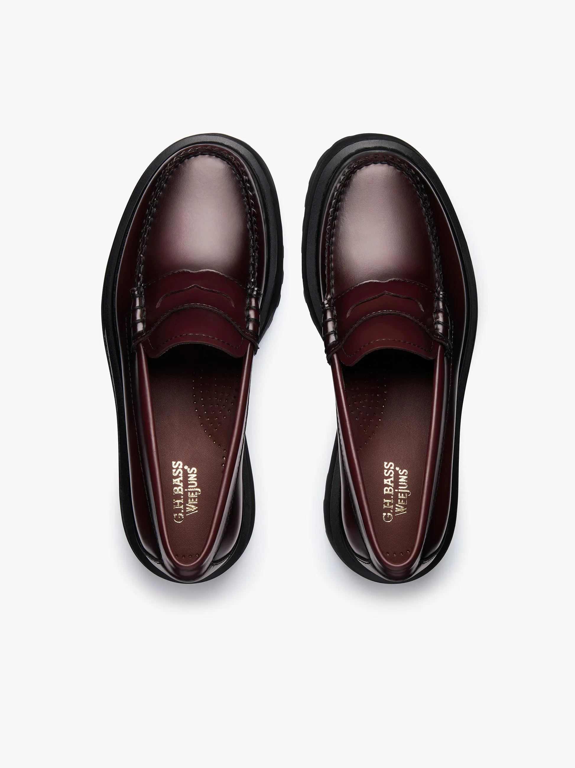 Weejuns Whitney Platform Penny Loafers sold by G.H.BASS product image thumbnail 3