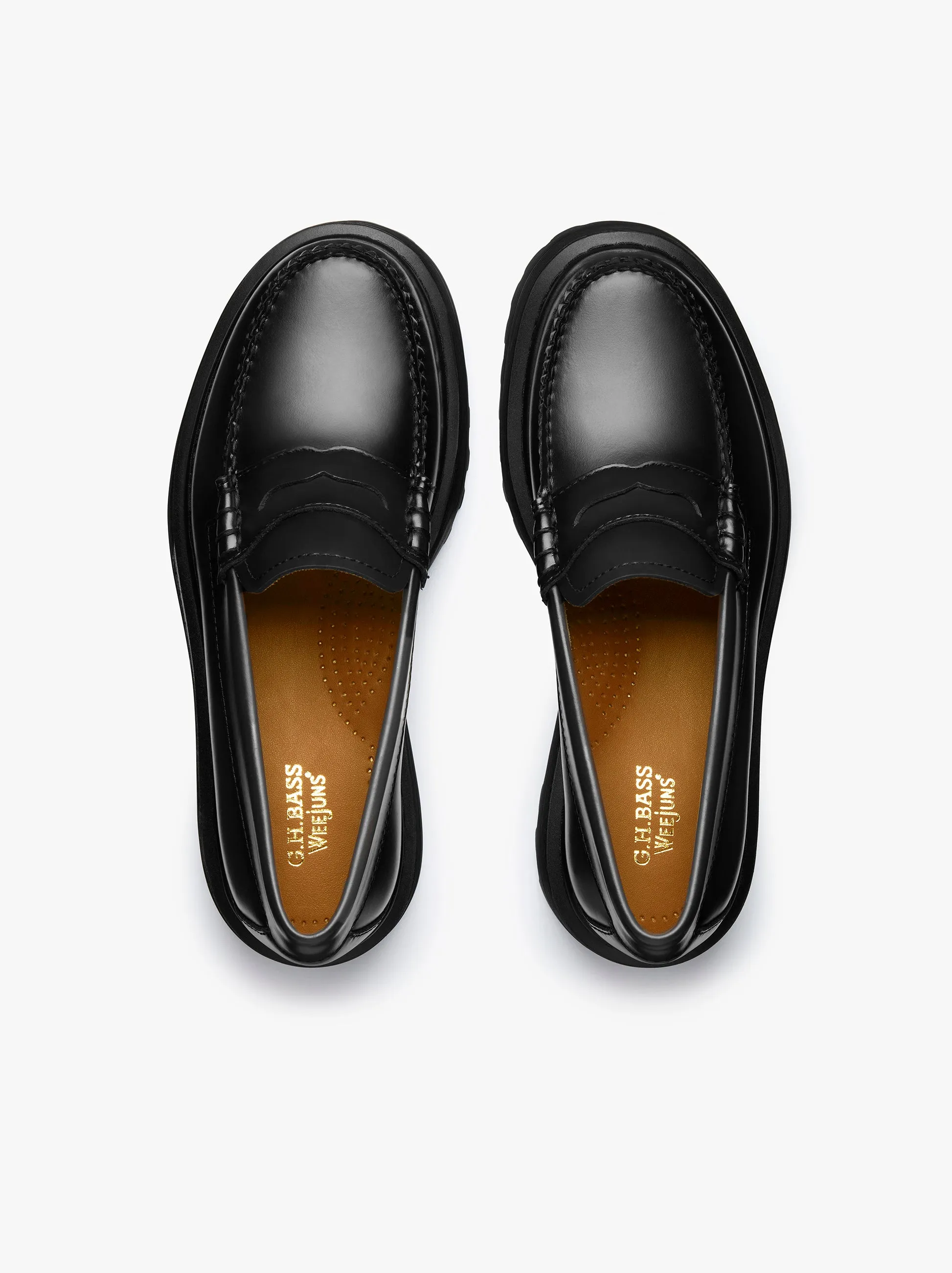 Weejuns Whitney Platform Penny Loafers sold by G.H.BASS product image thumbnail 3