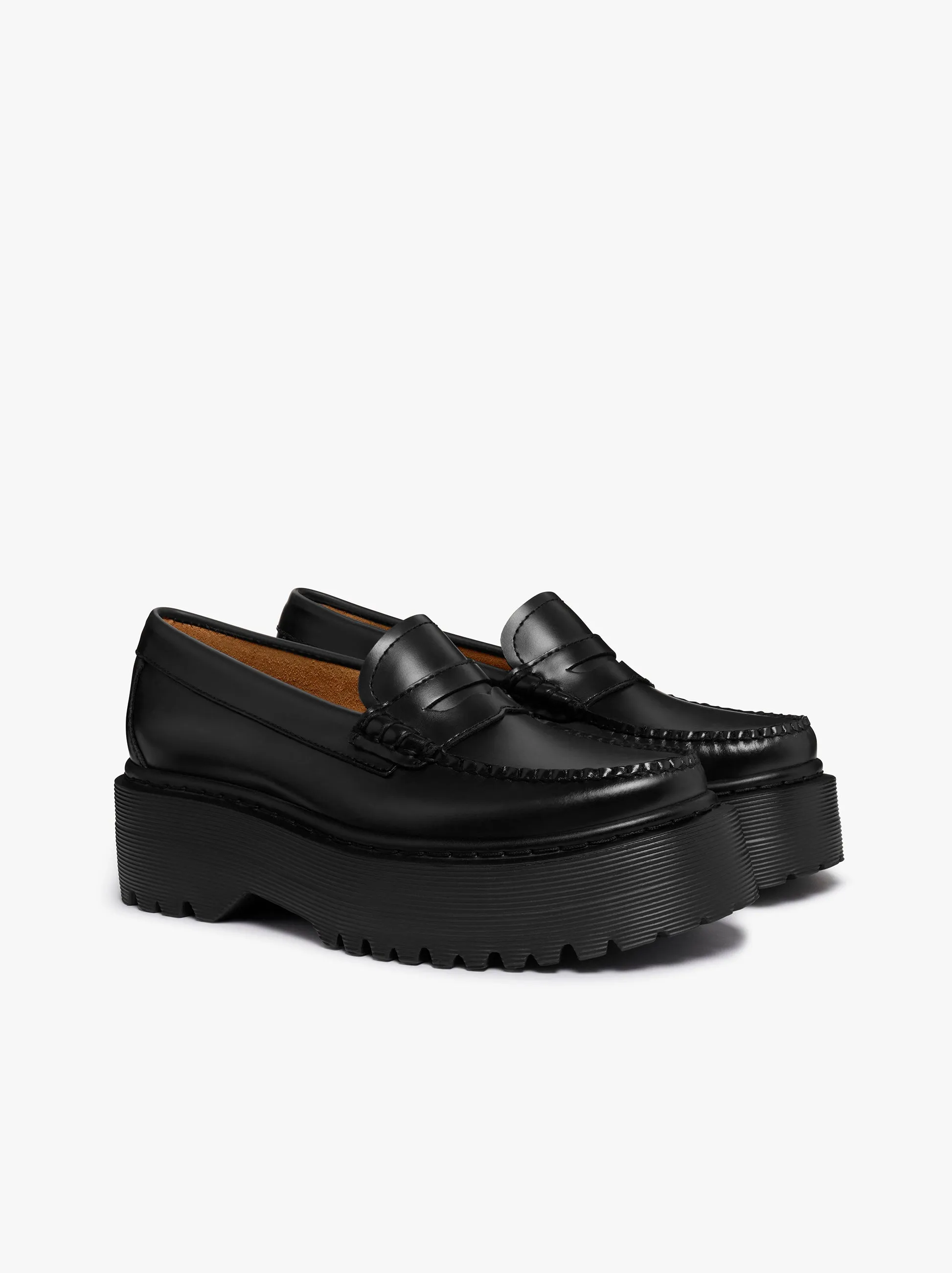 Weejuns Whitney Platform Penny Loafers sold by G.H.BASS product image thumbnail 2