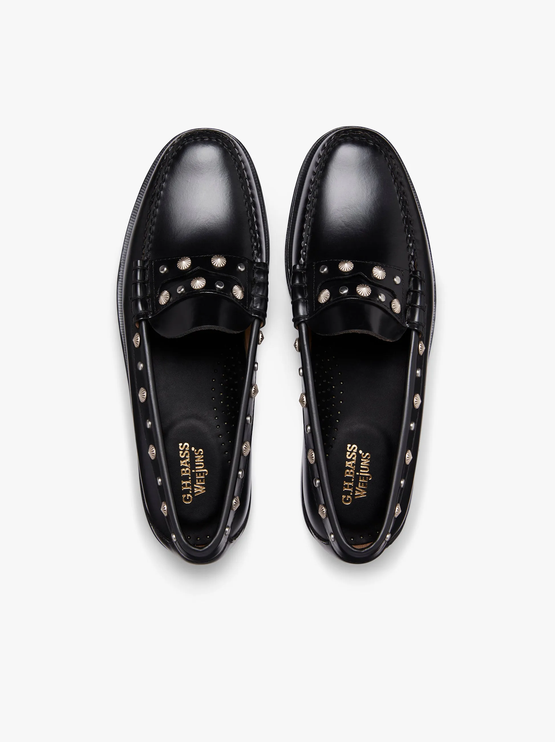 Weejuns Larson Western Stud Loafers sold by G.H.BASS product image thumbnail 4