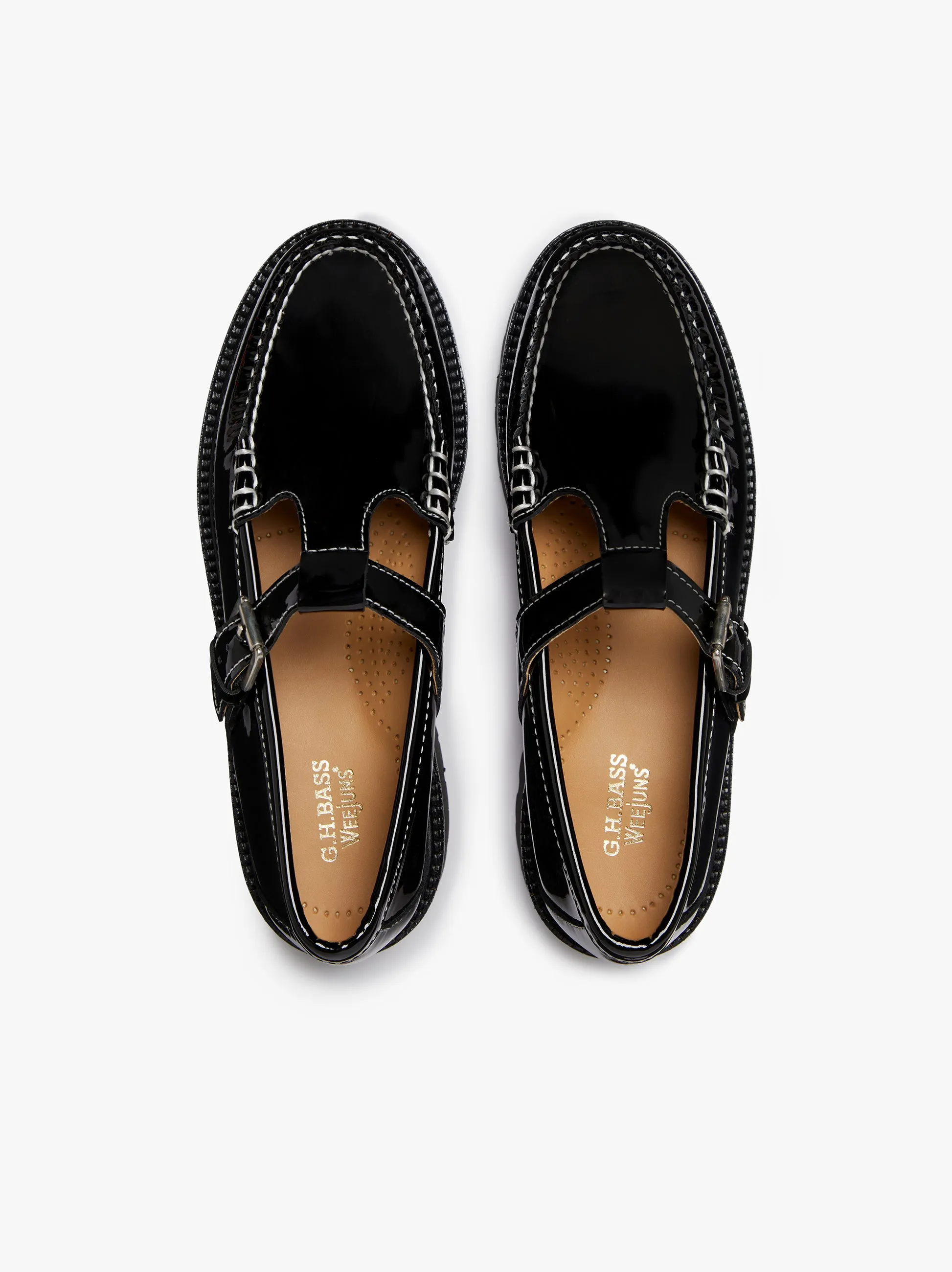 Weejuns Super Lug Mary Jane sold by G.H.BASS product image thumbnail 3