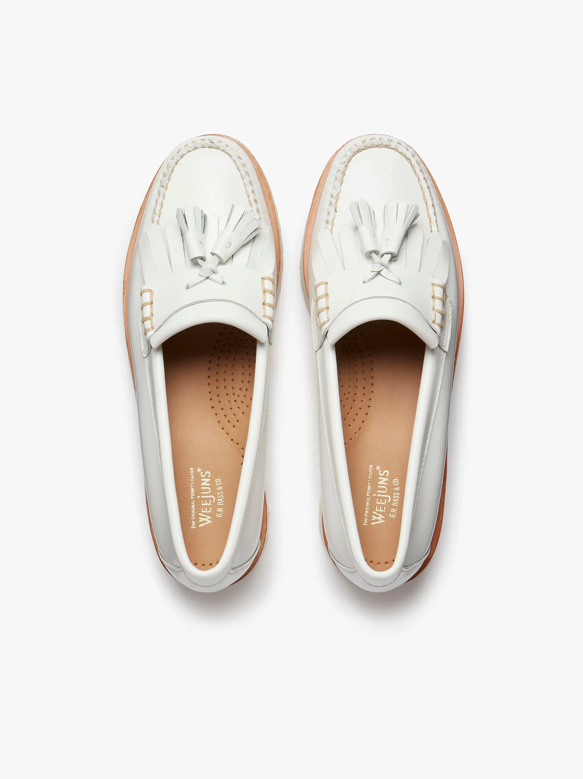 Weejuns 90s Esther Kiltie Tassel Loafers sold by G.H.BASS product image thumbnail 3
