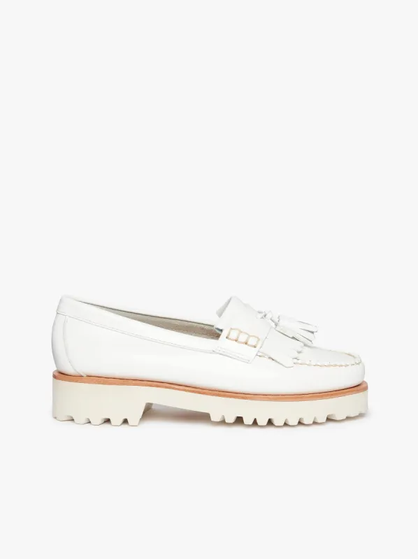 Weejuns 90s Esther Kiltie Tassel Loafers made by G.H.BASS