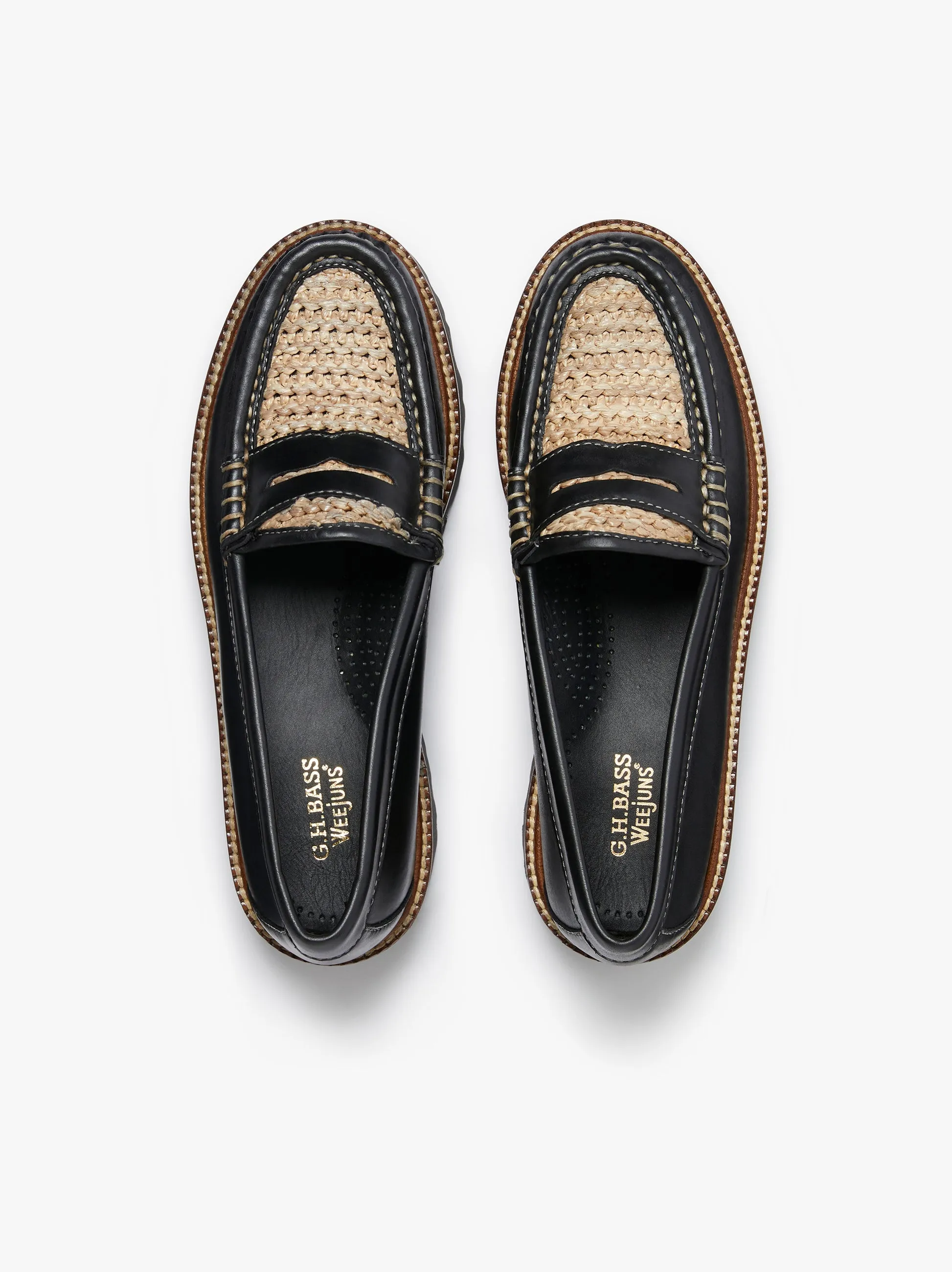 Weejuns Super Lug Whitney Penny Loafers sold by G.H.BASS product image thumbnail 3