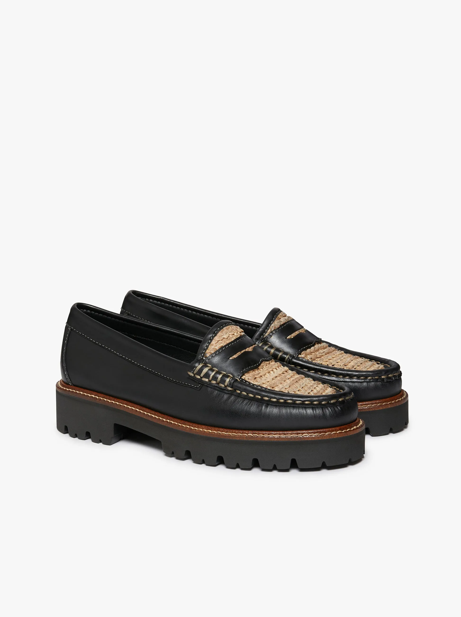 Weejuns Super Lug Whitney Penny Loafers sold by G.H.BASS product image thumbnail 2