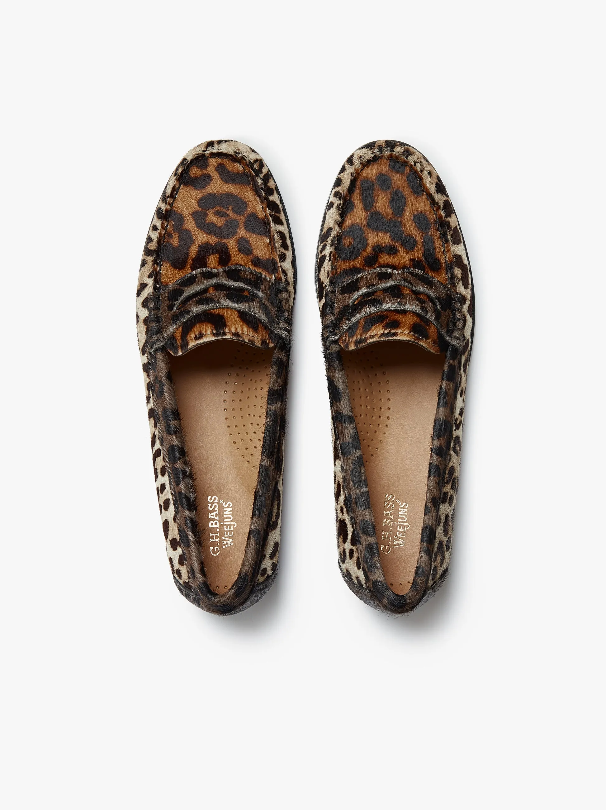 Whitney Leopard Penny Loafers sold by G.H.BASS product image thumbnail 4