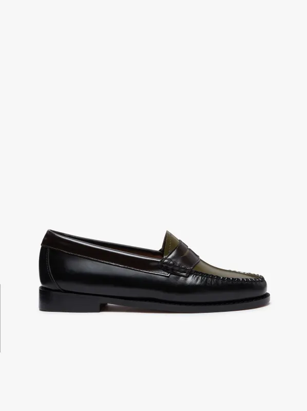 Weejuns Tricolour Penny Loafers sold by G.H.BASS