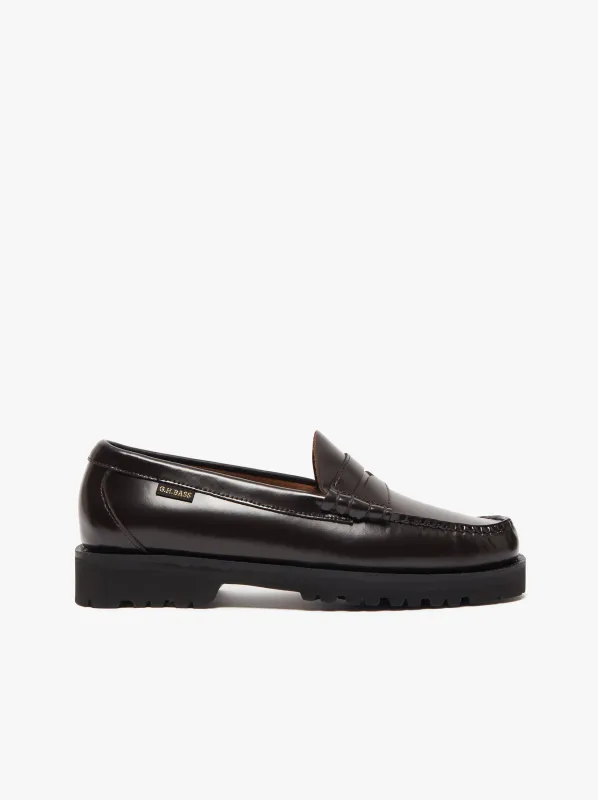 Weejuns Lug Larson Penny Loafers made by G.H.BASS