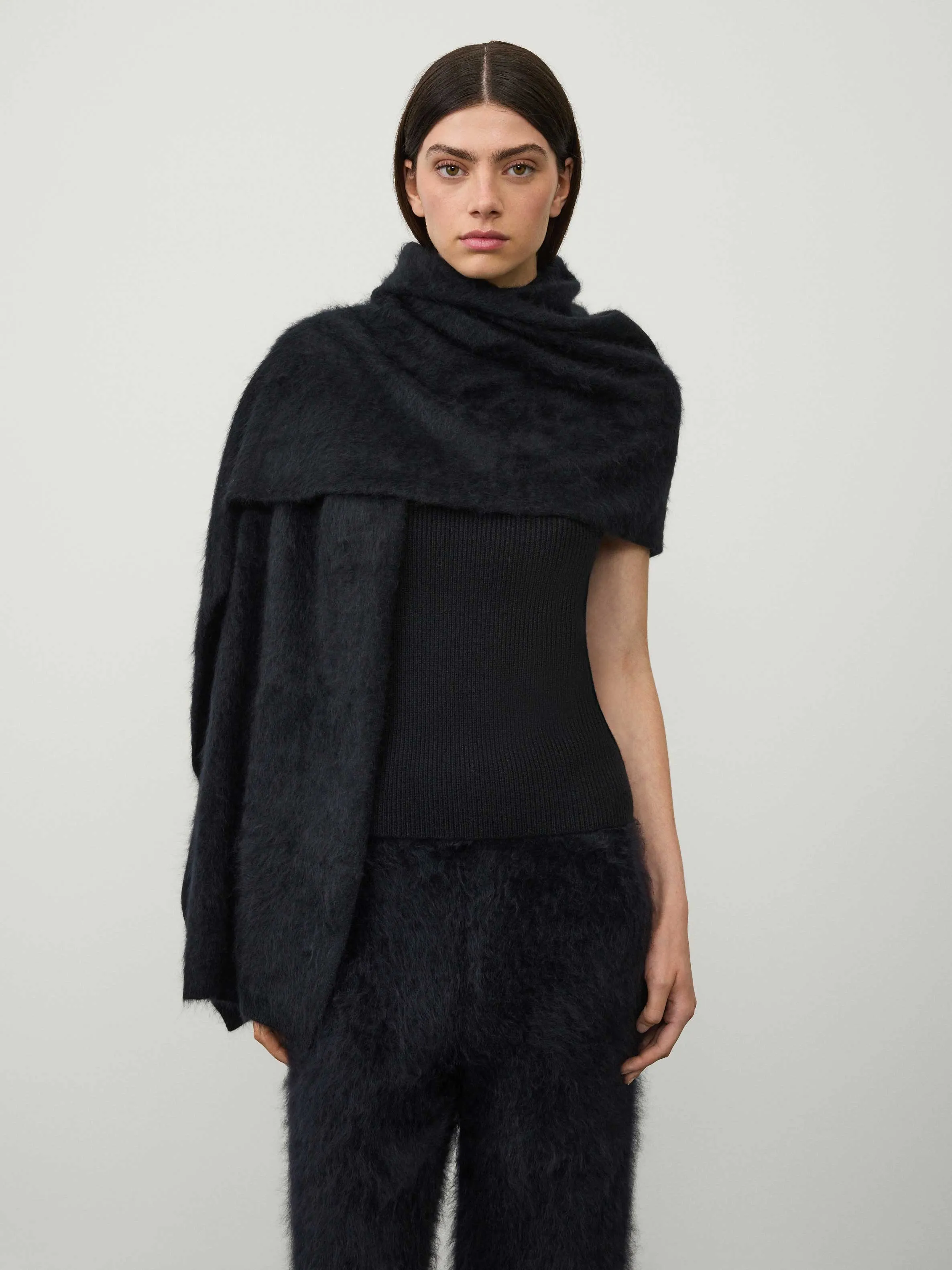 The Brushed Scarf sold by Lisa Yang product image thumbnail 2