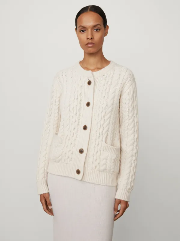 The Harriett Cardigan sold by Lisa Yang