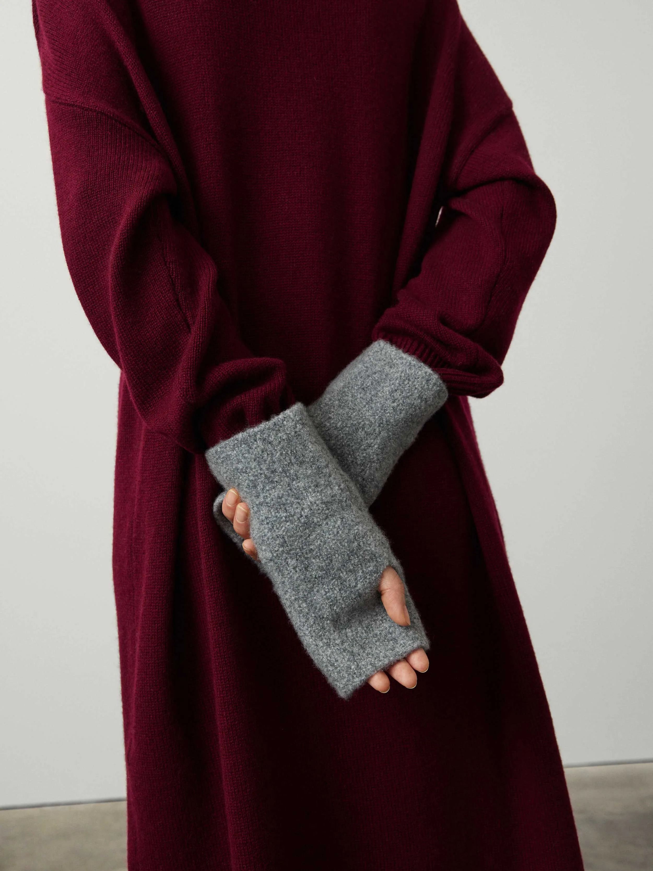 The Bouclé Arm Warmers sold by Lisa Yang product image thumbnail 2