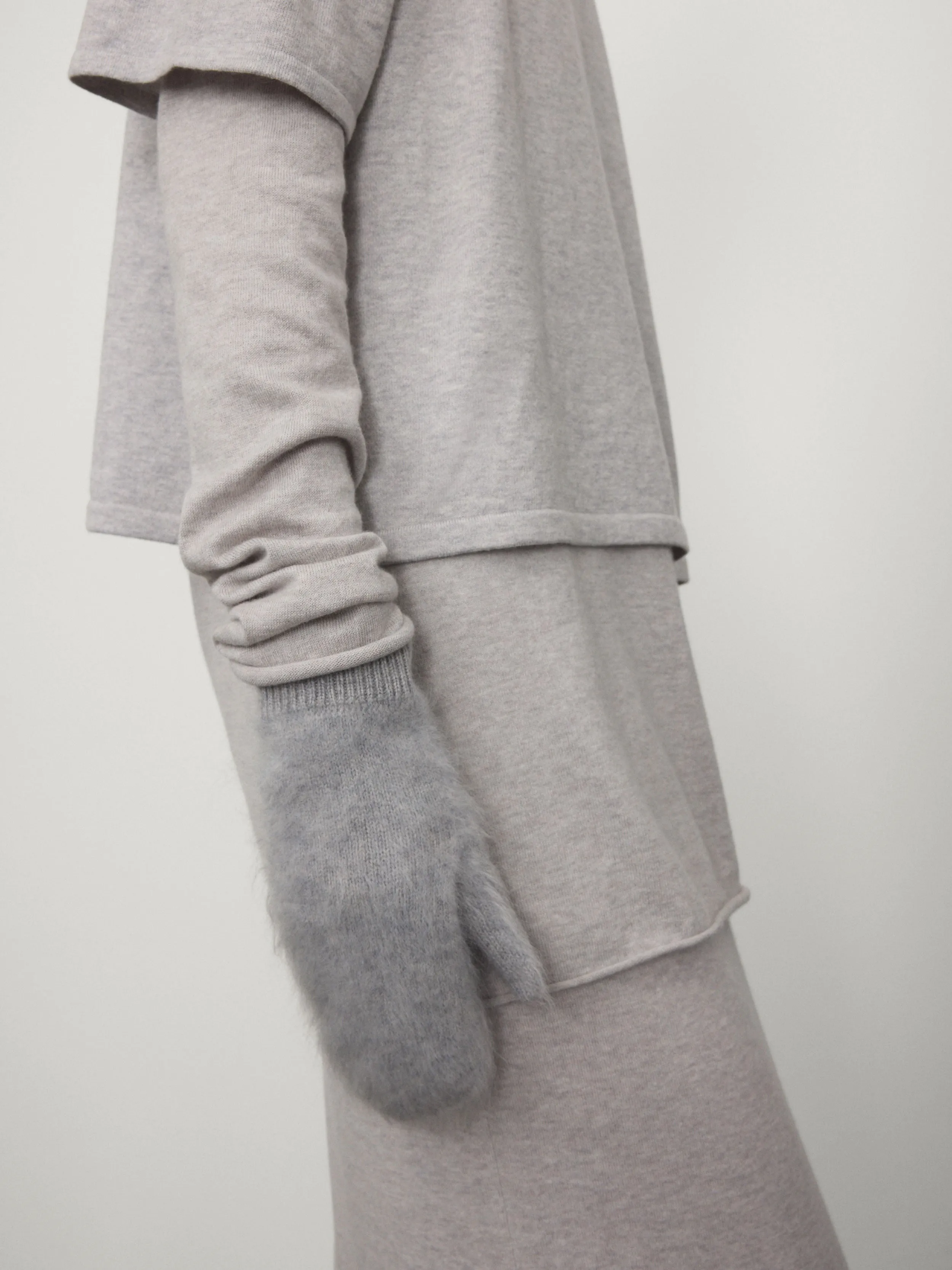 The Brushed Mittens sold by Lisa Yang product image thumbnail 2