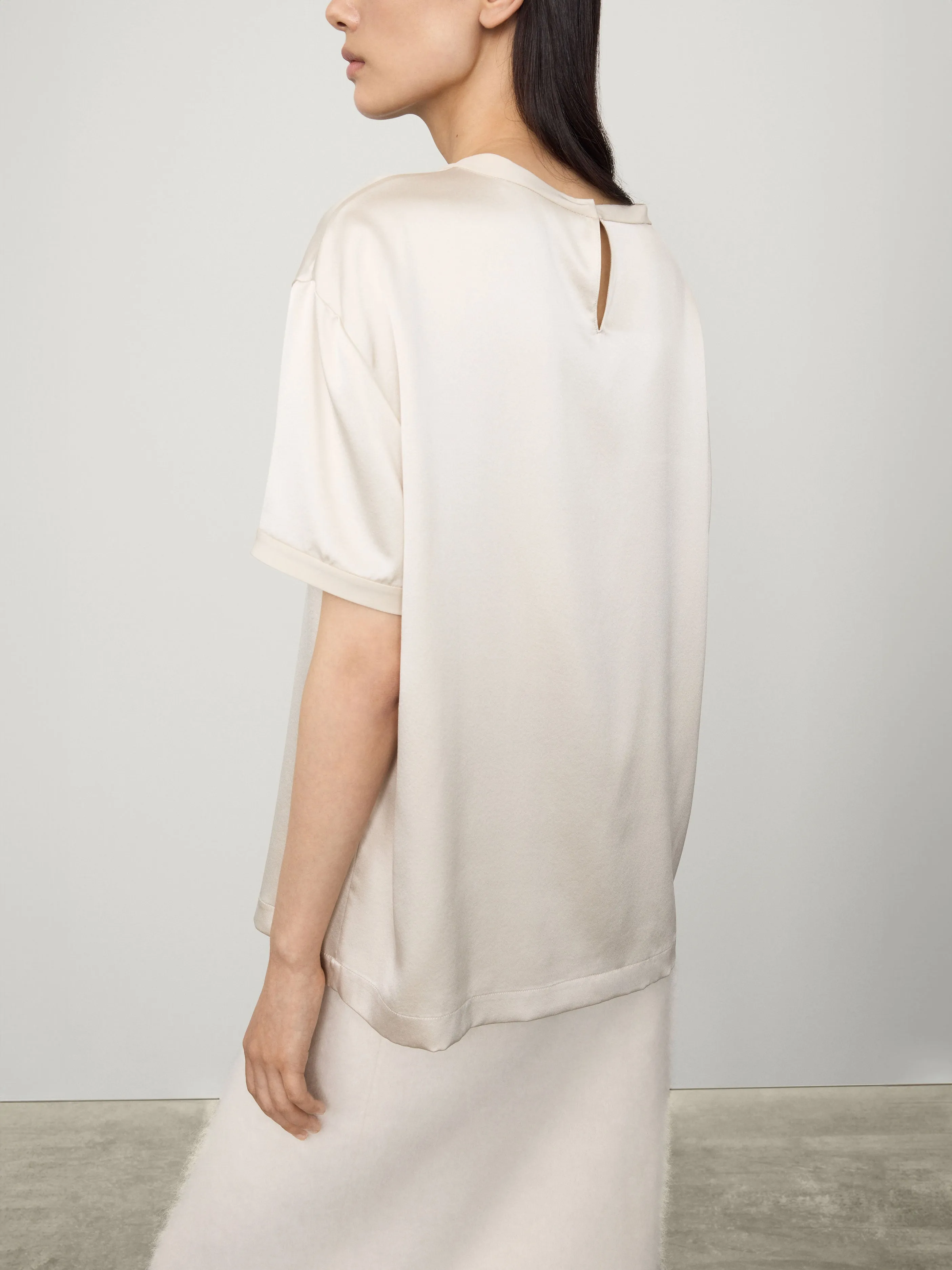 The Round Neck T-Shirt sold by Lisa Yang product image thumbnail 2