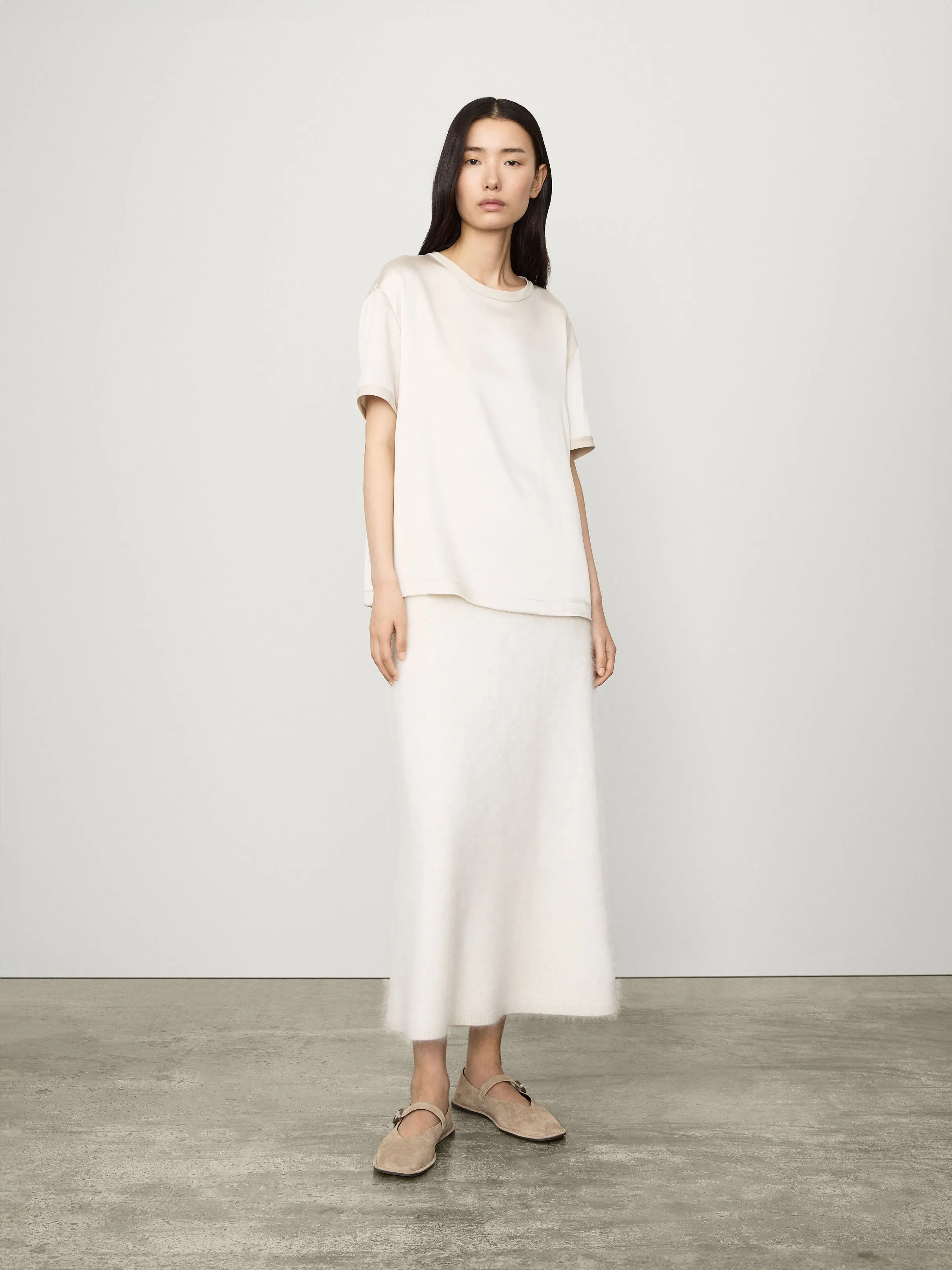 The Round Neck T-Shirt sold by Lisa Yang