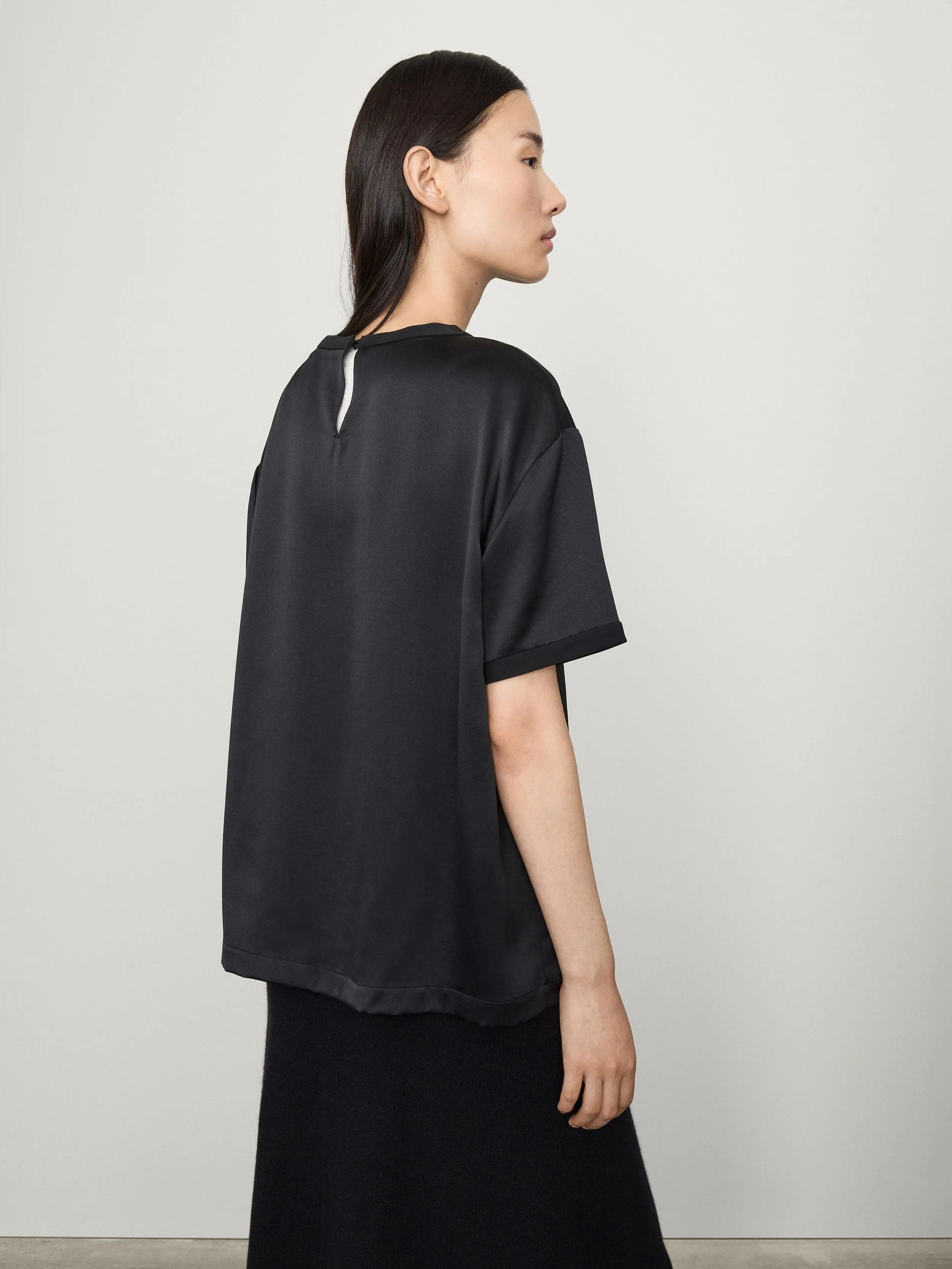 The Round Neck T-Shirt sold by Lisa Yang product image thumbnail 4
