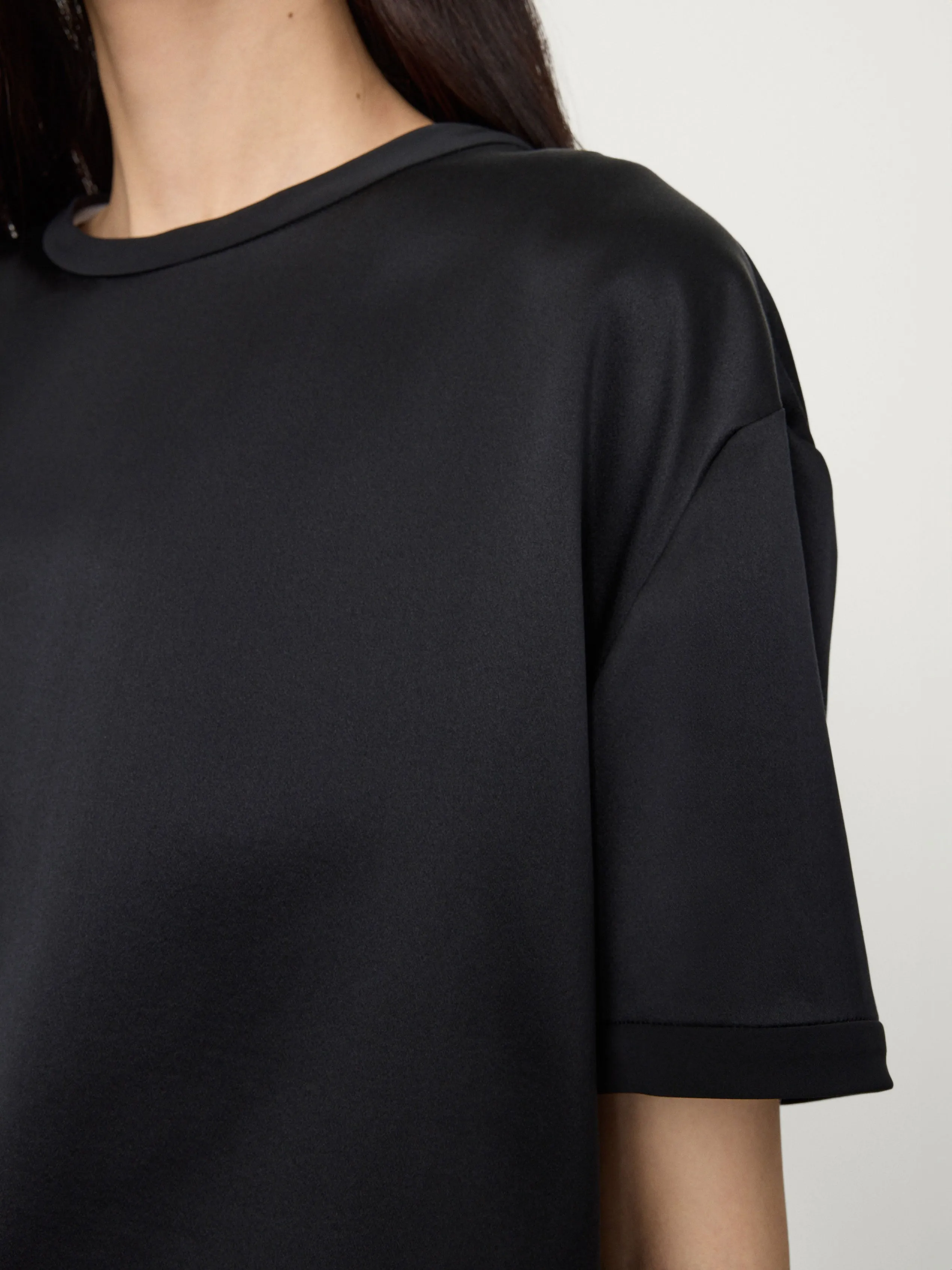 The Round Neck T-Shirt sold by Lisa Yang product image thumbnail 2