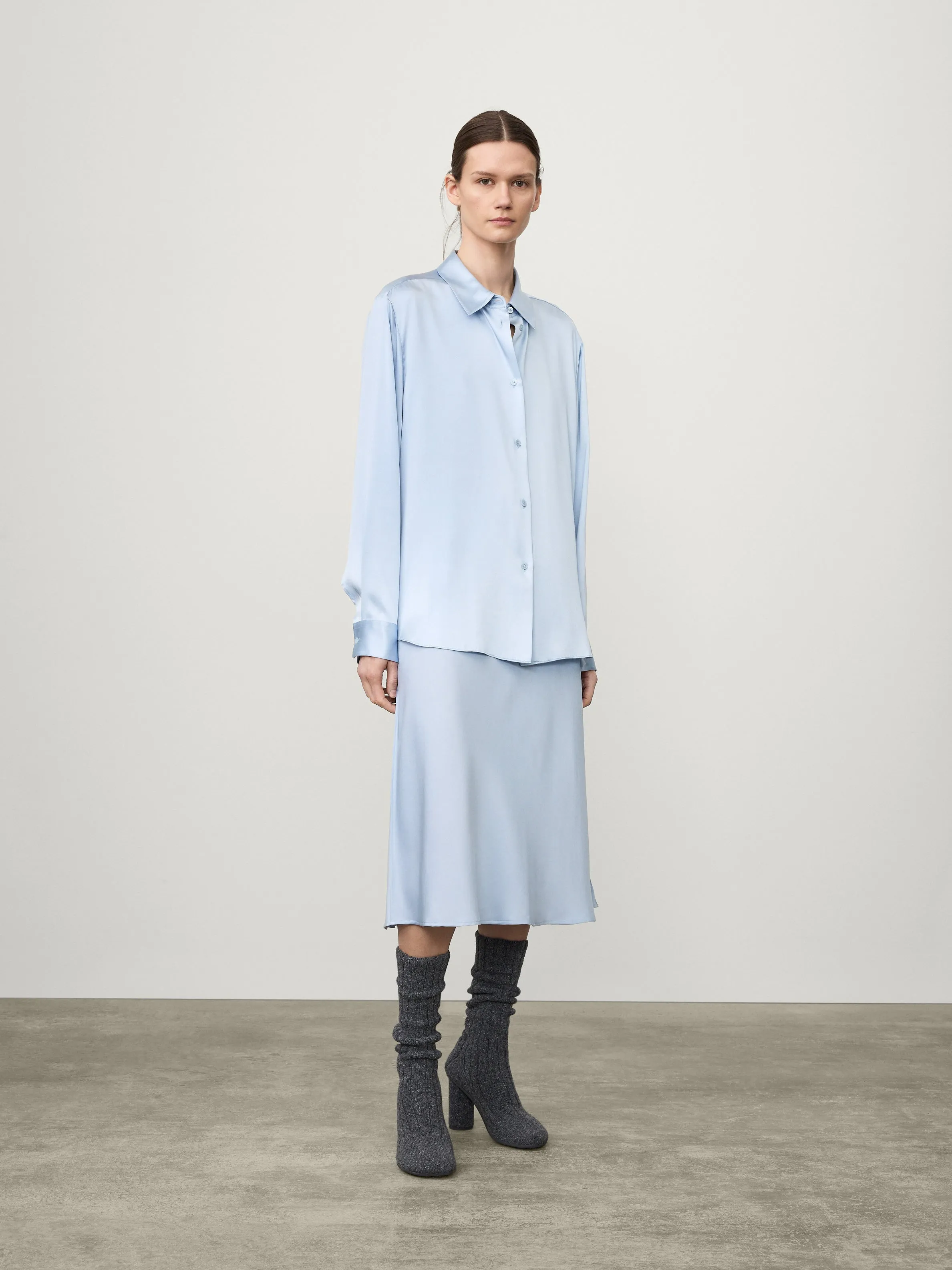 Long Sleeved Button-Up Shirt sold by Lisa Yang product image thumbnail 3