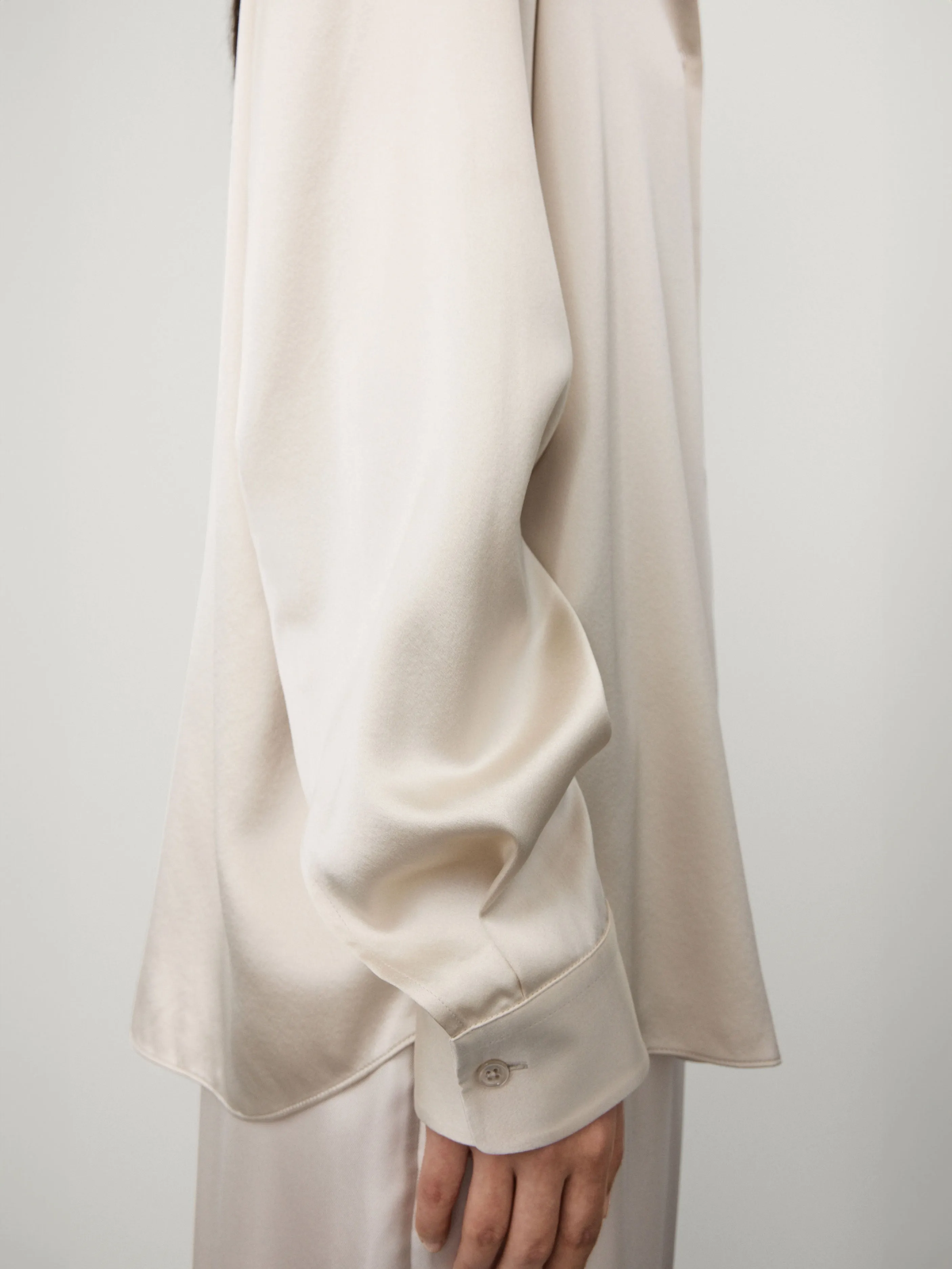 Long Sleeved Button-Up Shirt sold by Lisa Yang product image thumbnail 3