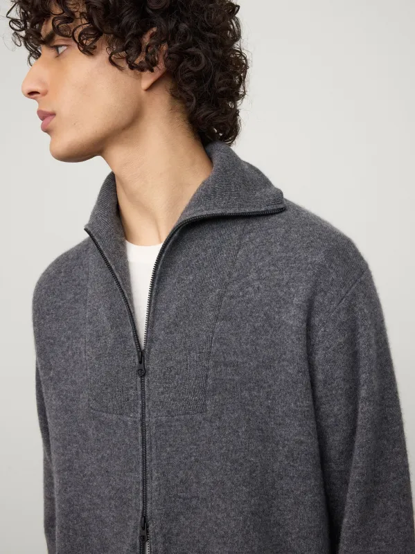 The Jakob Zip Sweater sold by Lisa Yang