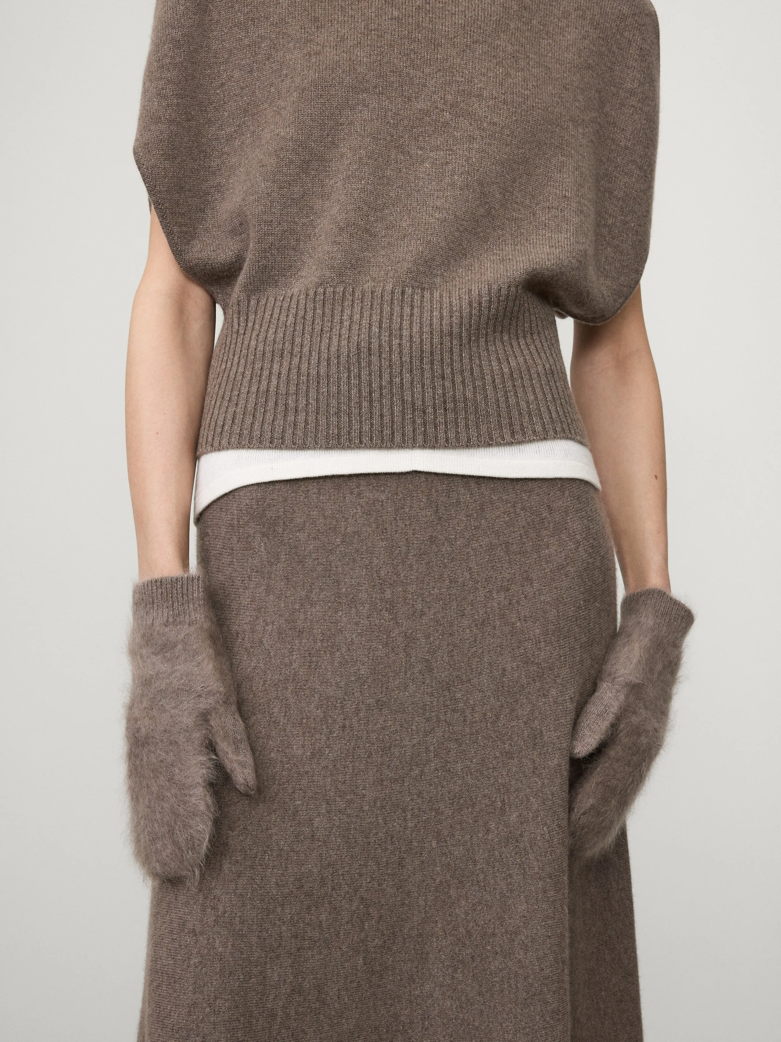 The Brushed Mittens sold by Lisa Yang product image thumbnail 2