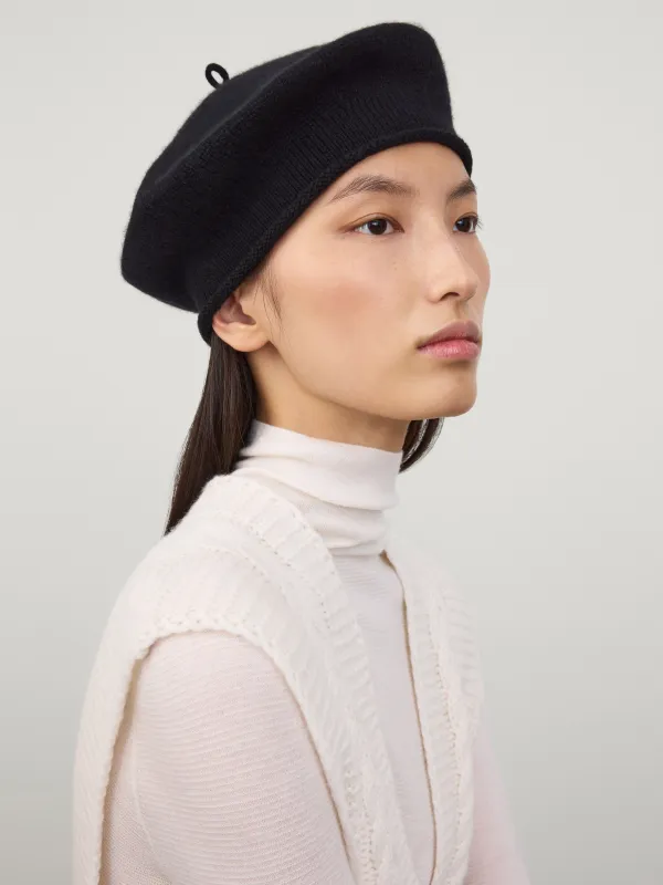 The Saint Germain Beret made by Lisa Yang
