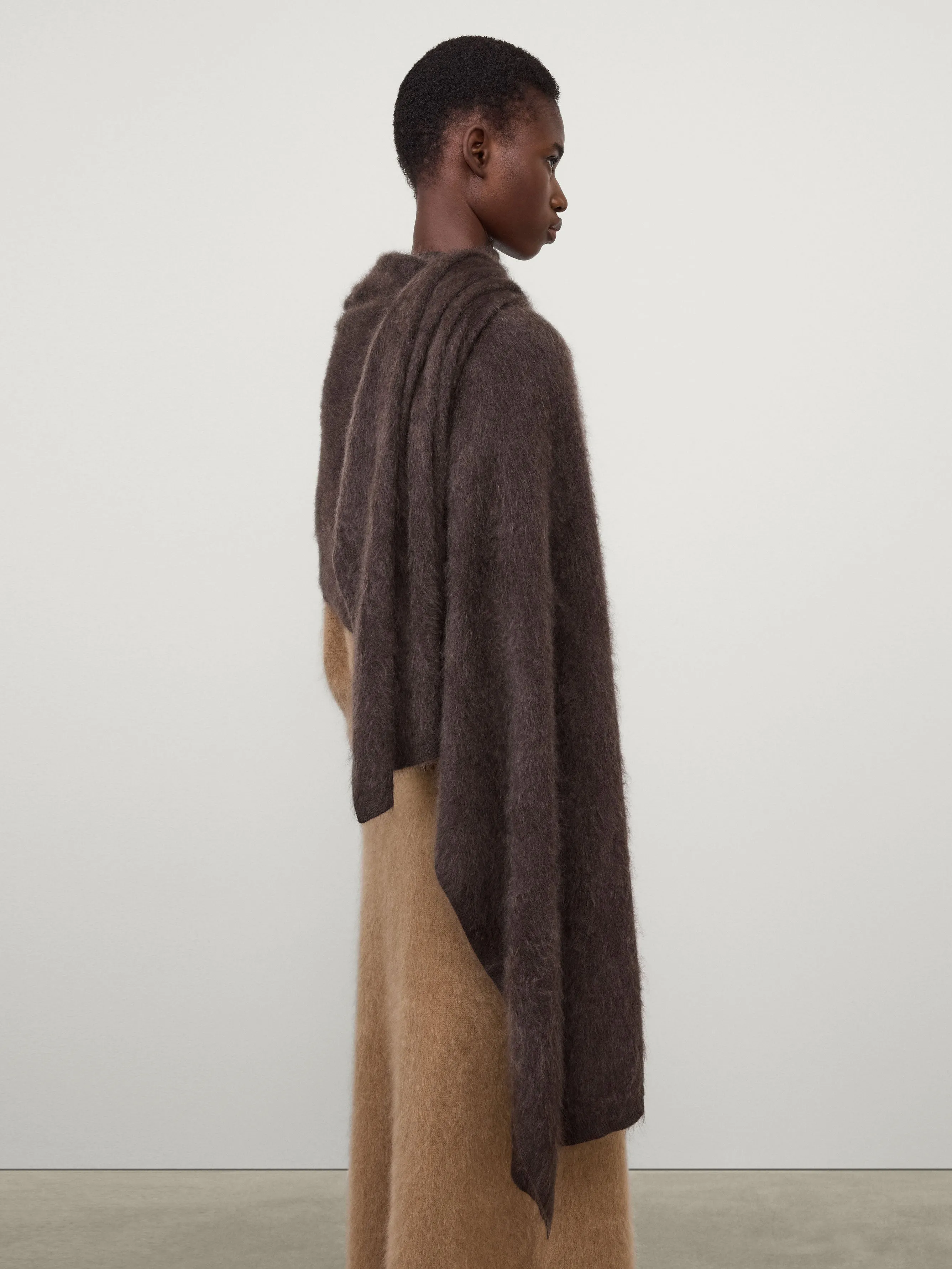 The Brushed Scarf sold by Lisa Yang product image thumbnail 5