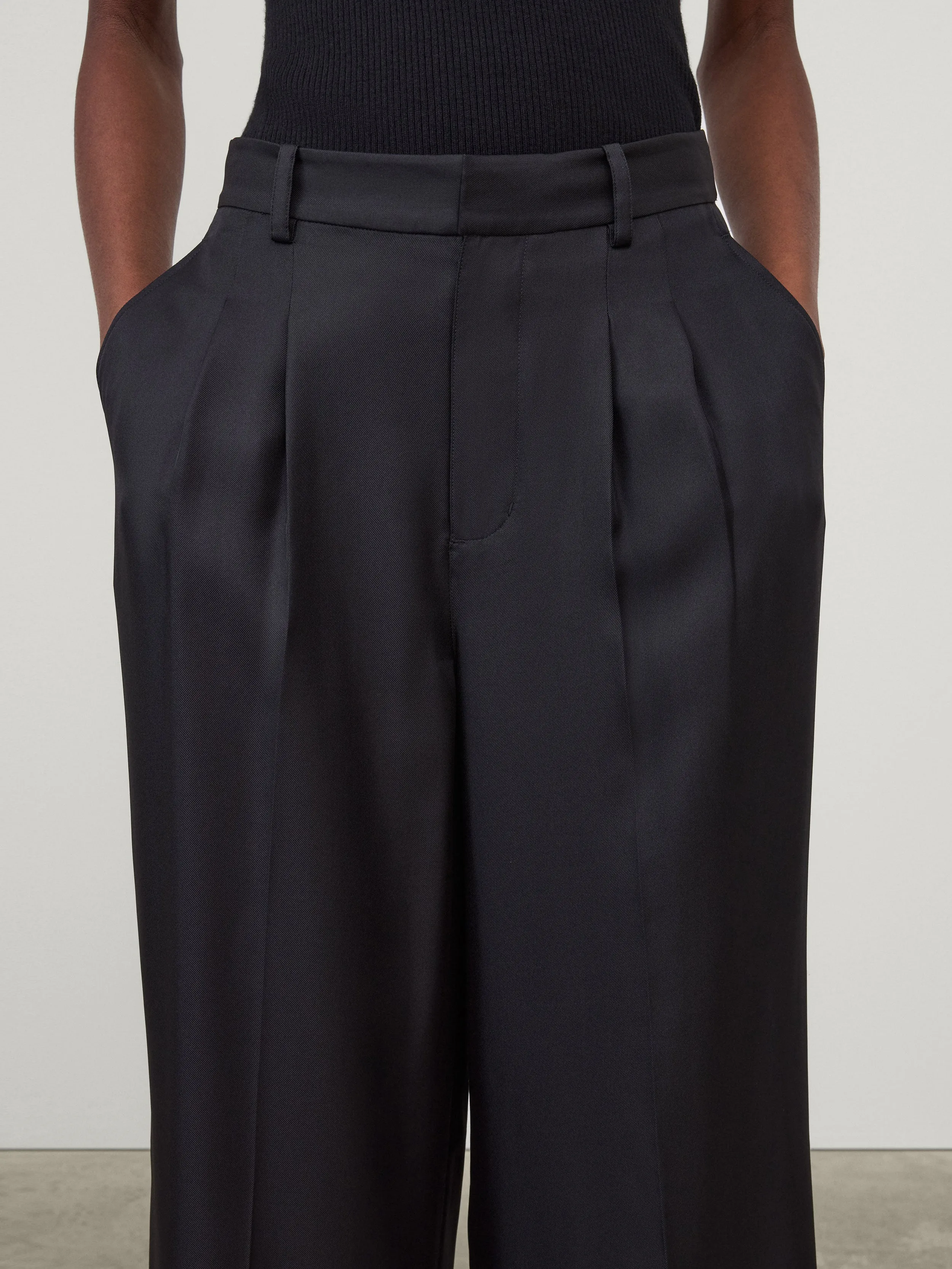 Tailored Wide Leg Trousers sold by Lisa Yang product image thumbnail 4