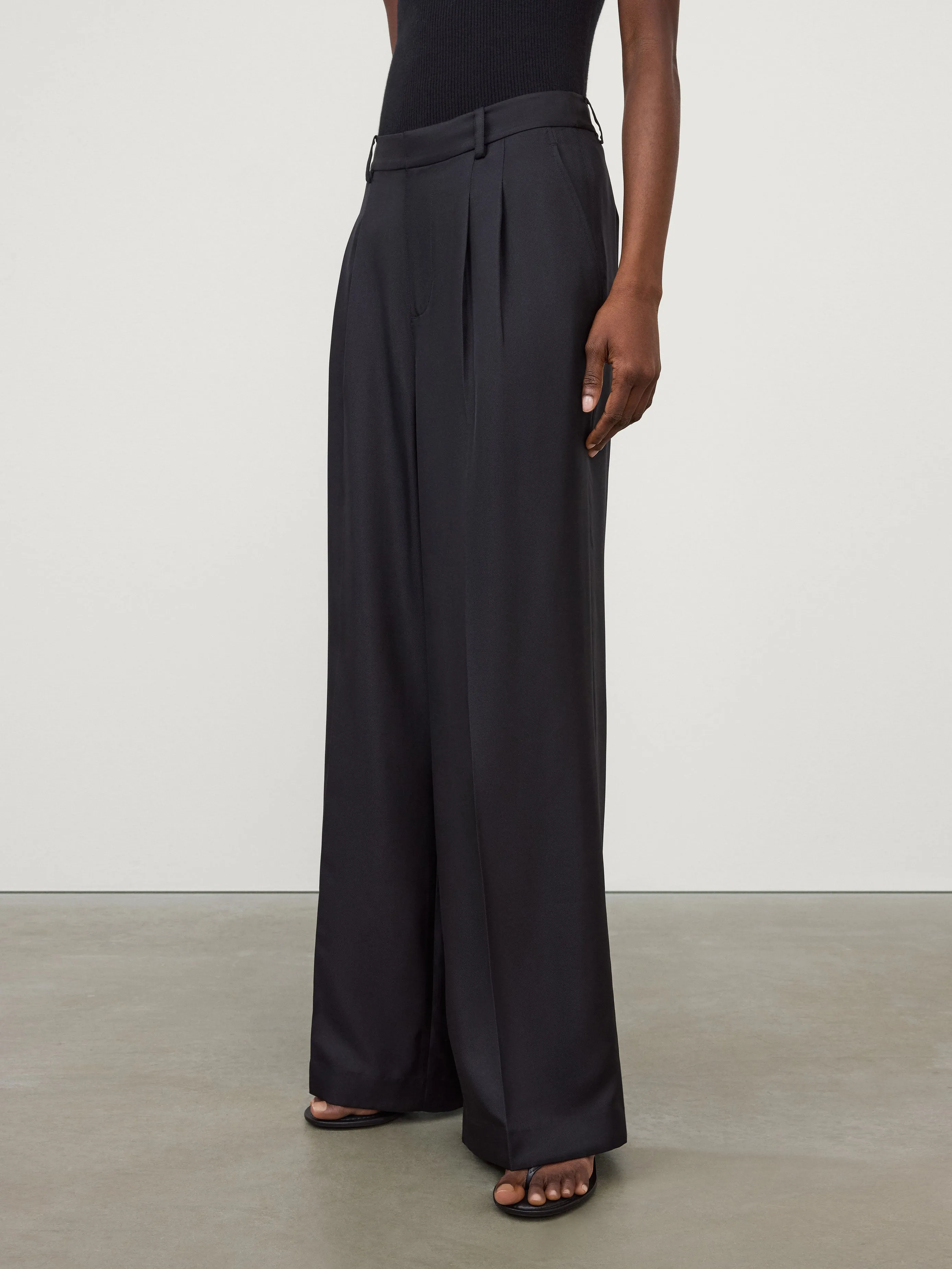Tailored Wide Leg Trousers sold by Lisa Yang product image thumbnail 3