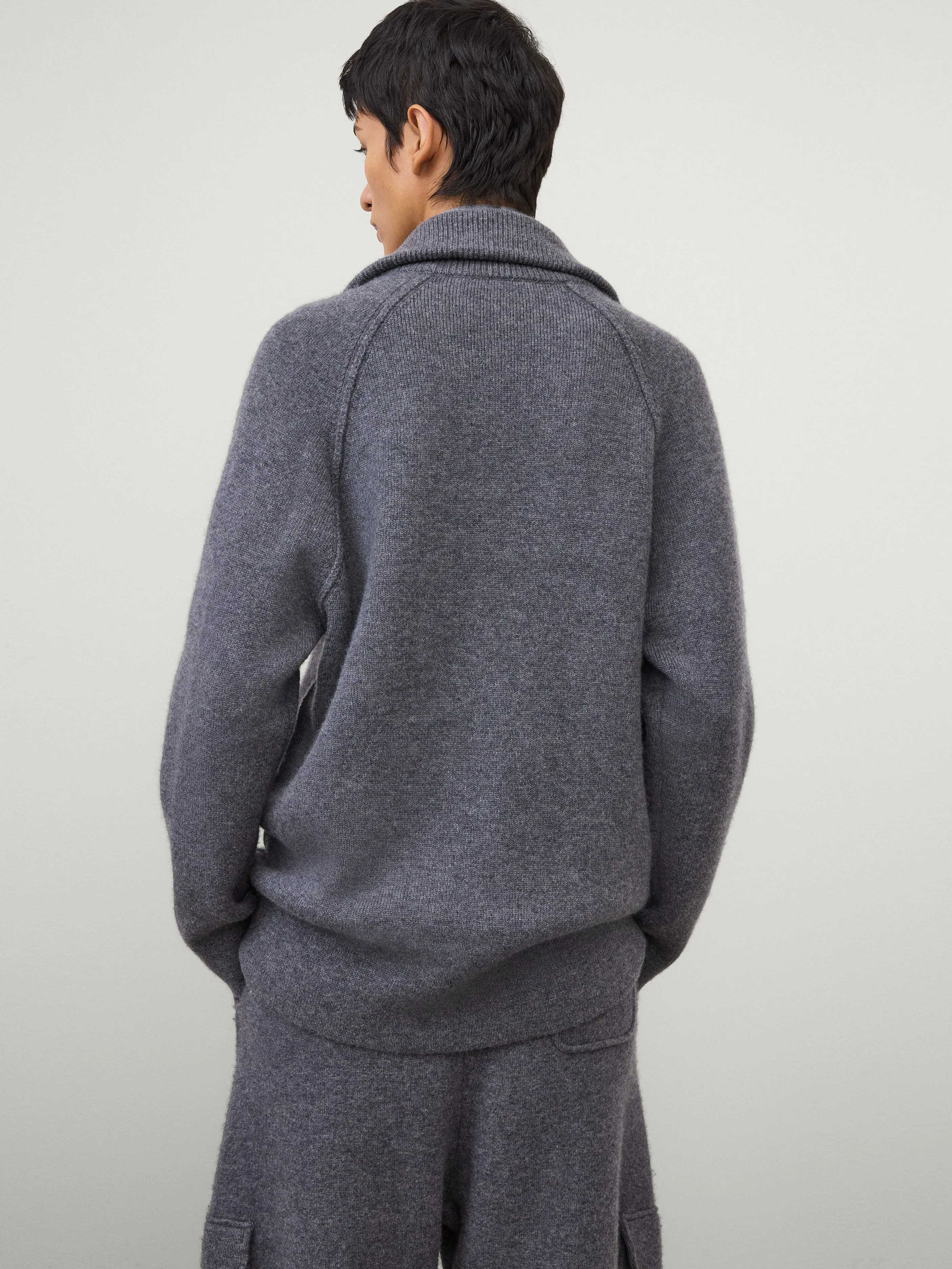 The Gardenia Zip Cardigan sold by Lisa Yang product image thumbnail 4