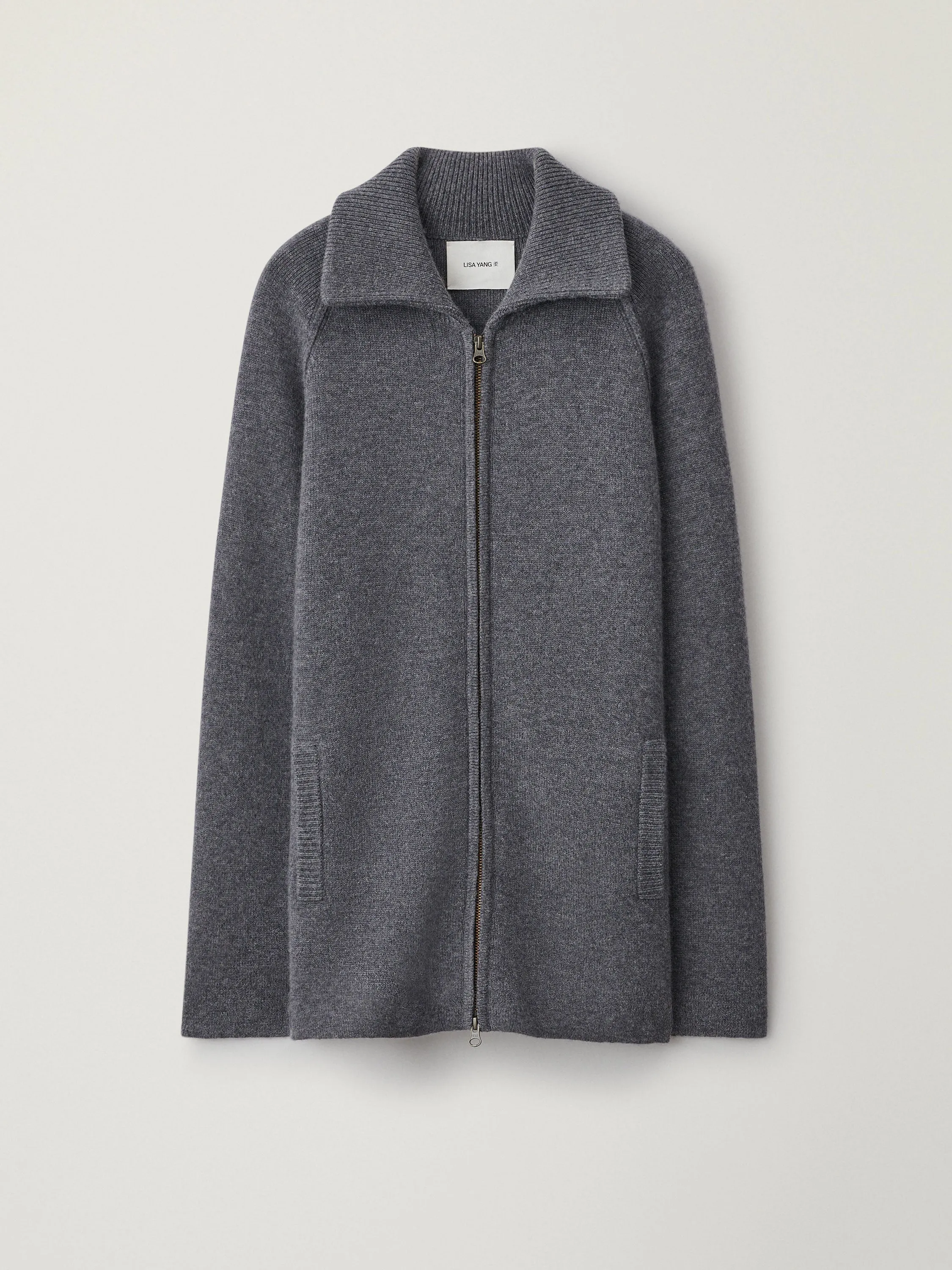 The Gardenia Zip Cardigan sold by Lisa Yang product image thumbnail 5