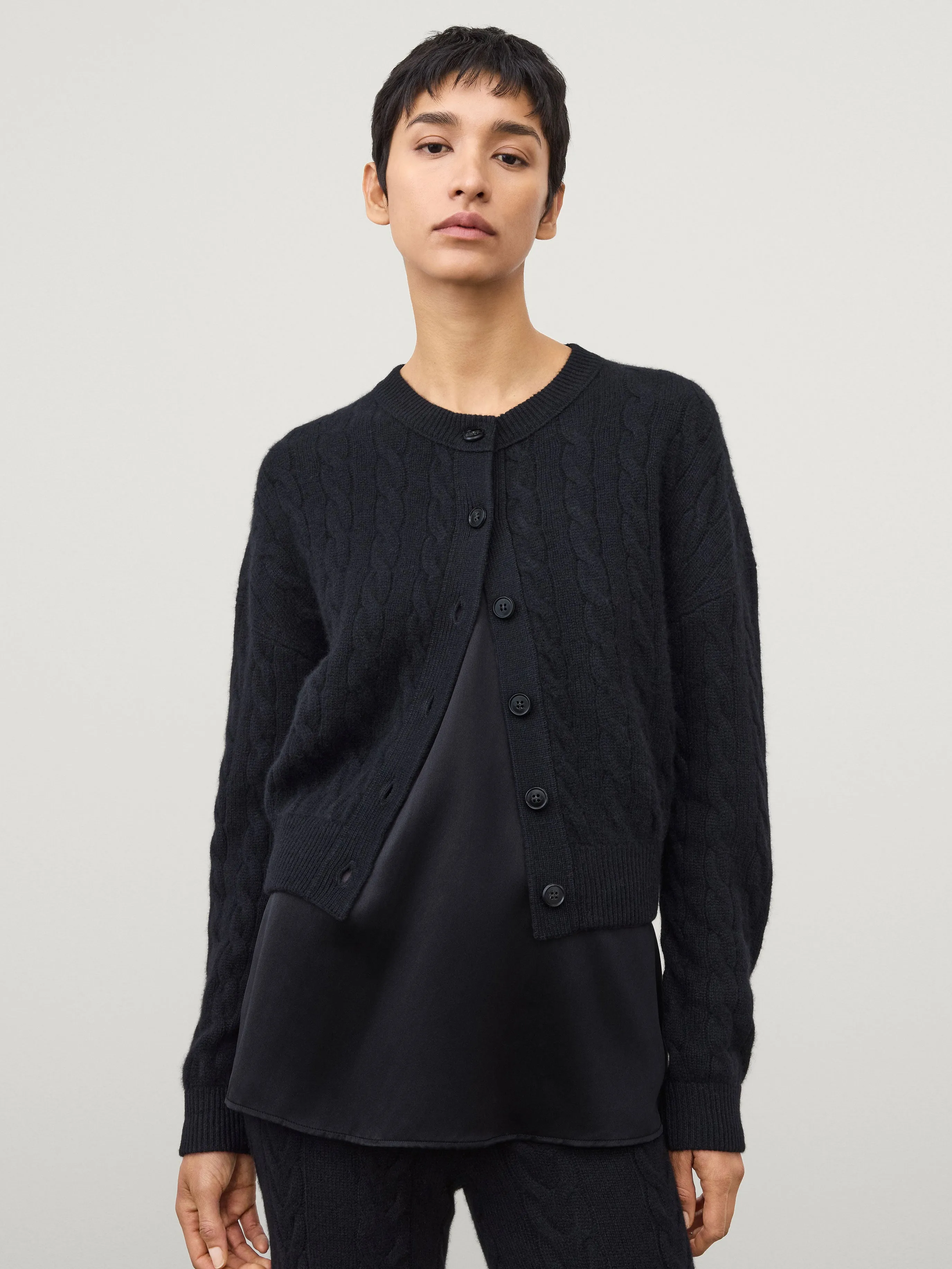 The Cassie Cardigan sold by Lisa Yang