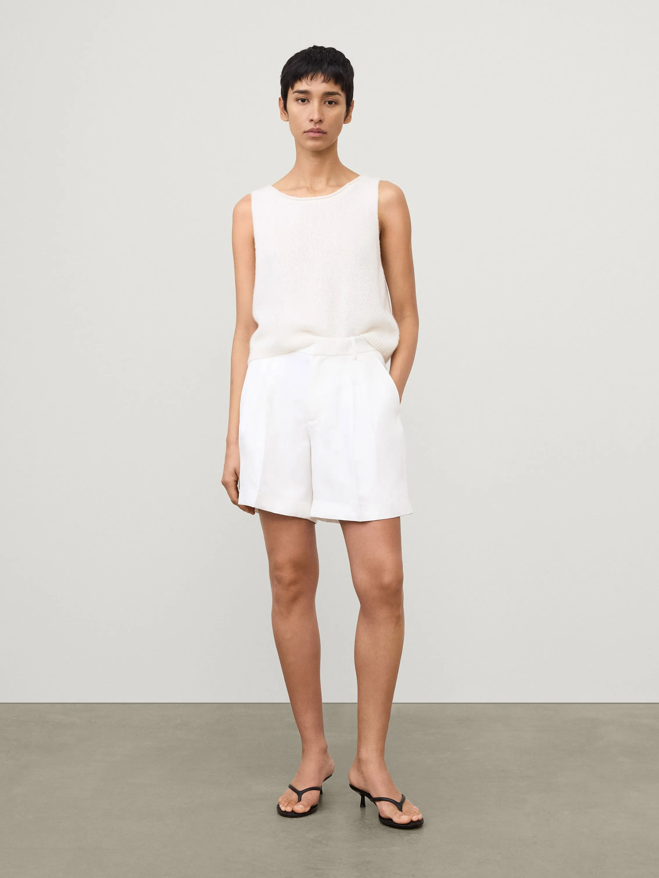 Tailored Wide Leg Shorts sold by Lisa Yang