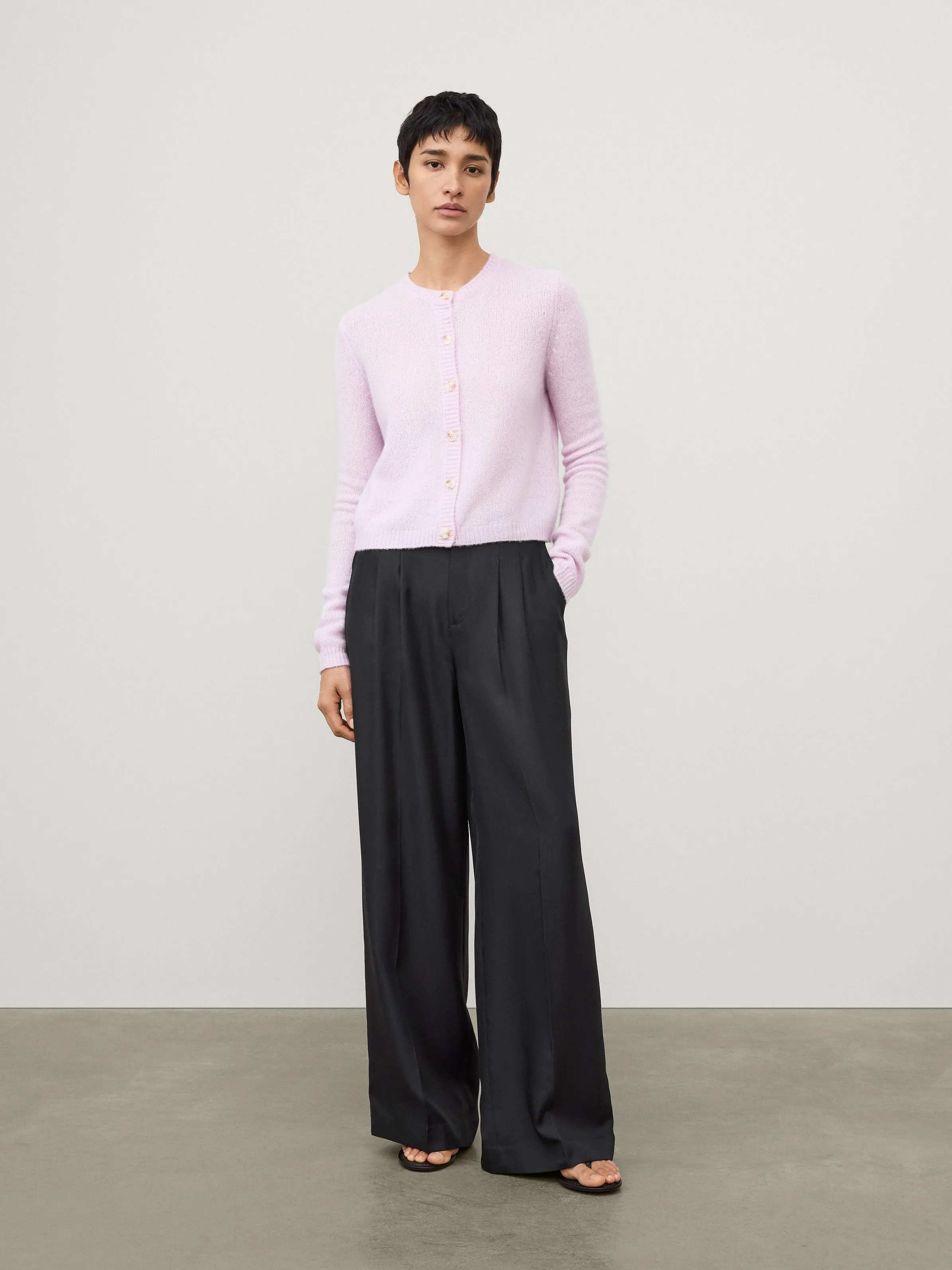 The Felicia Cardigan sold by Lisa Yang