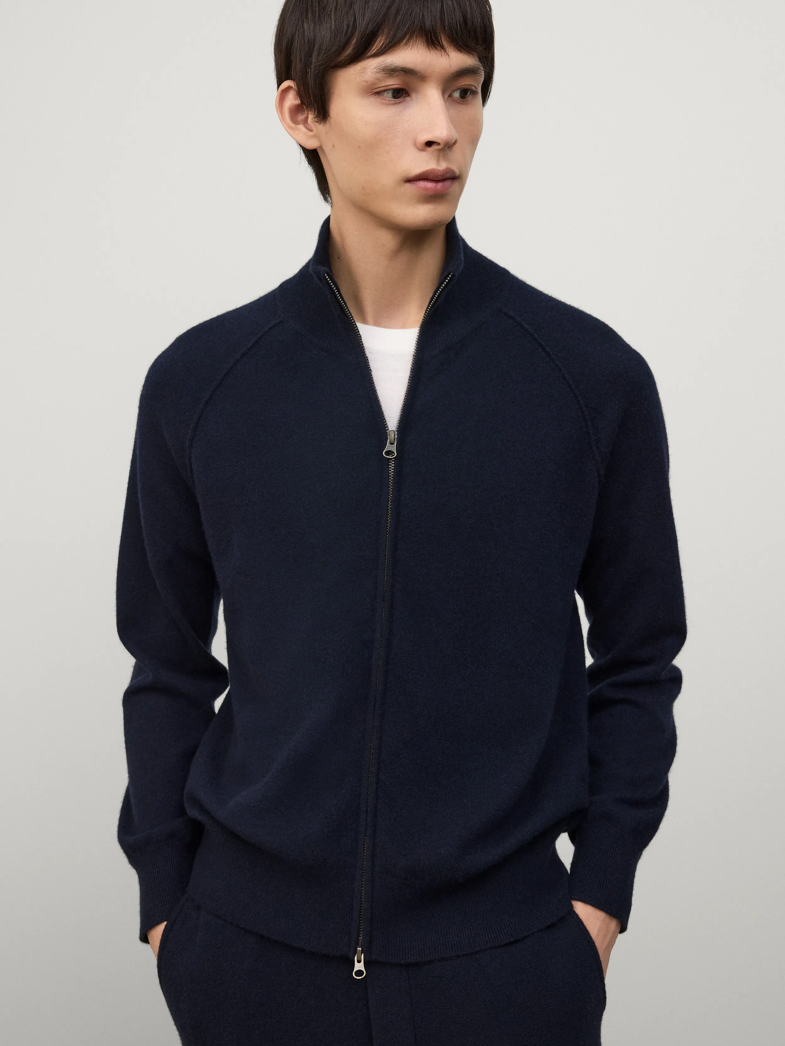 The Bran Zip Cardigan sold by Lisa Yang product image thumbnail 2