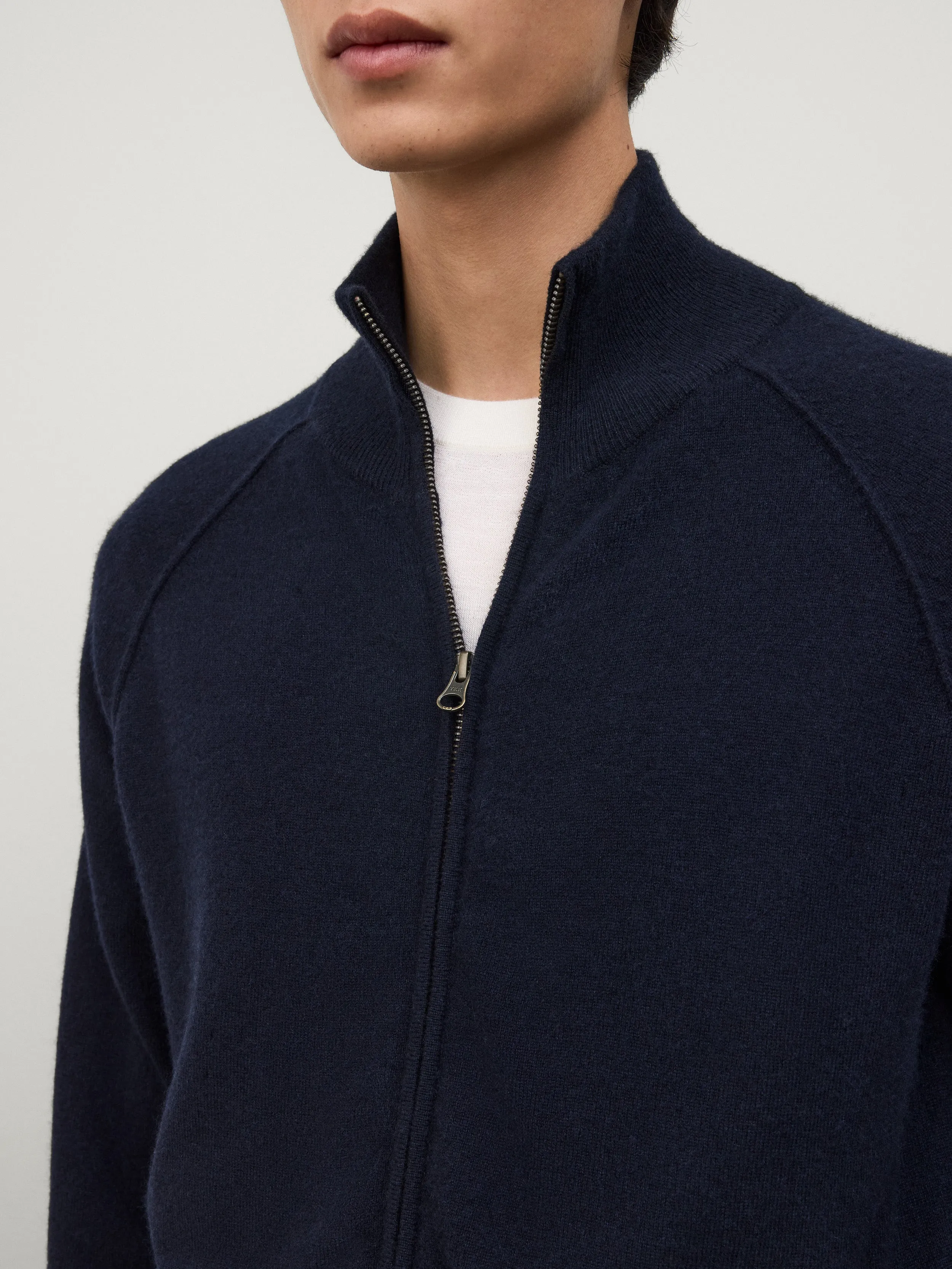The Bran Zip Cardigan sold by Lisa Yang product image thumbnail 4