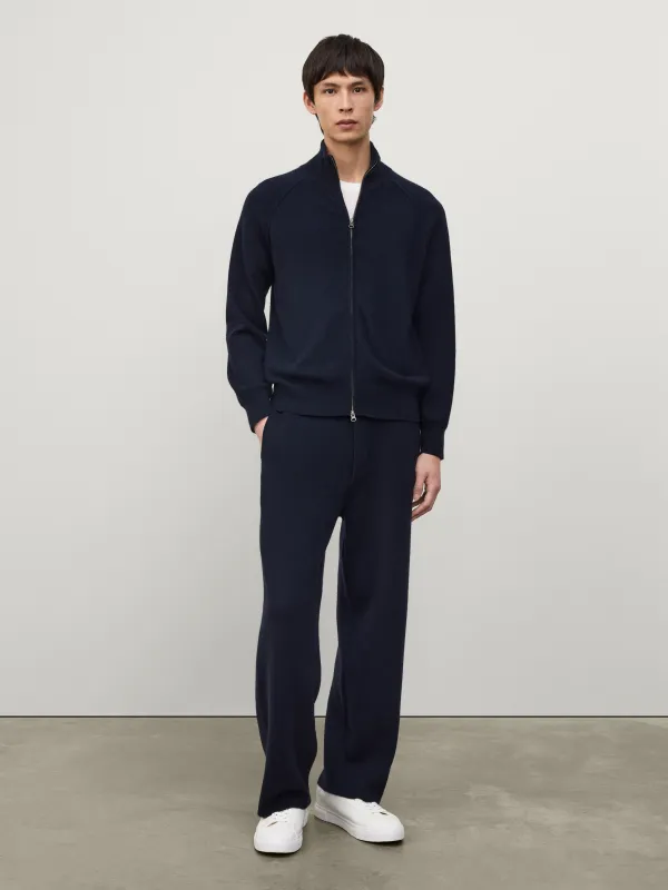 The Bran Zip Cardigan made by Lisa Yang