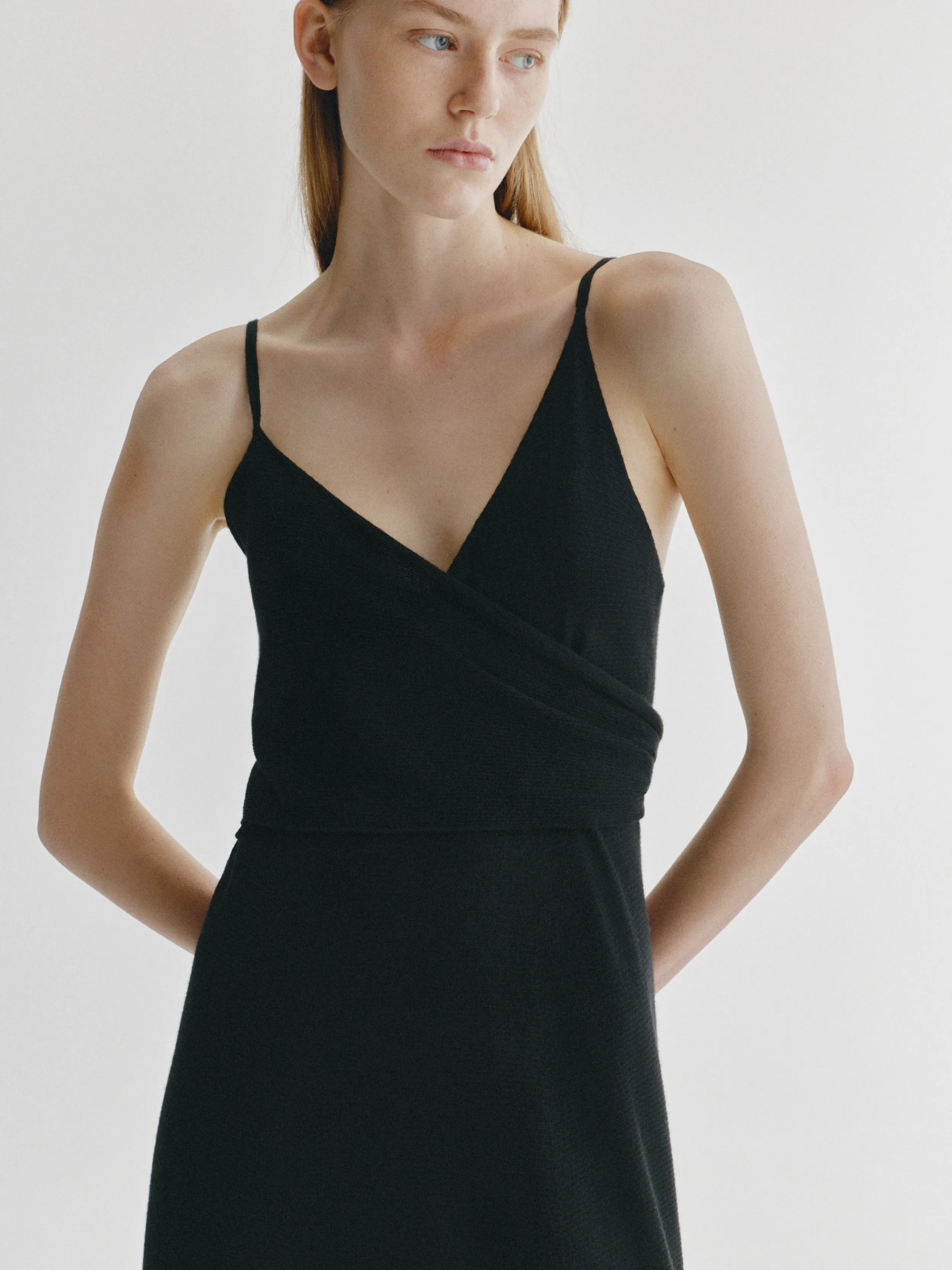 The Florie Wrap Dress sold by Lisa Yang product image thumbnail 4