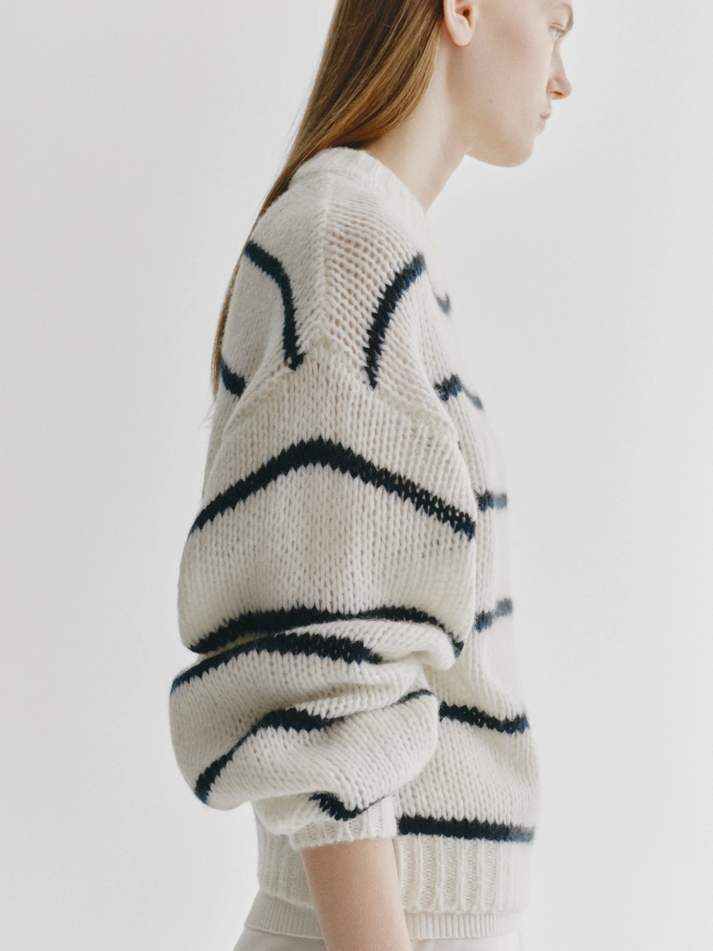 The Sabelle Stripes Sweater sold by Lisa Yang product image thumbnail 3