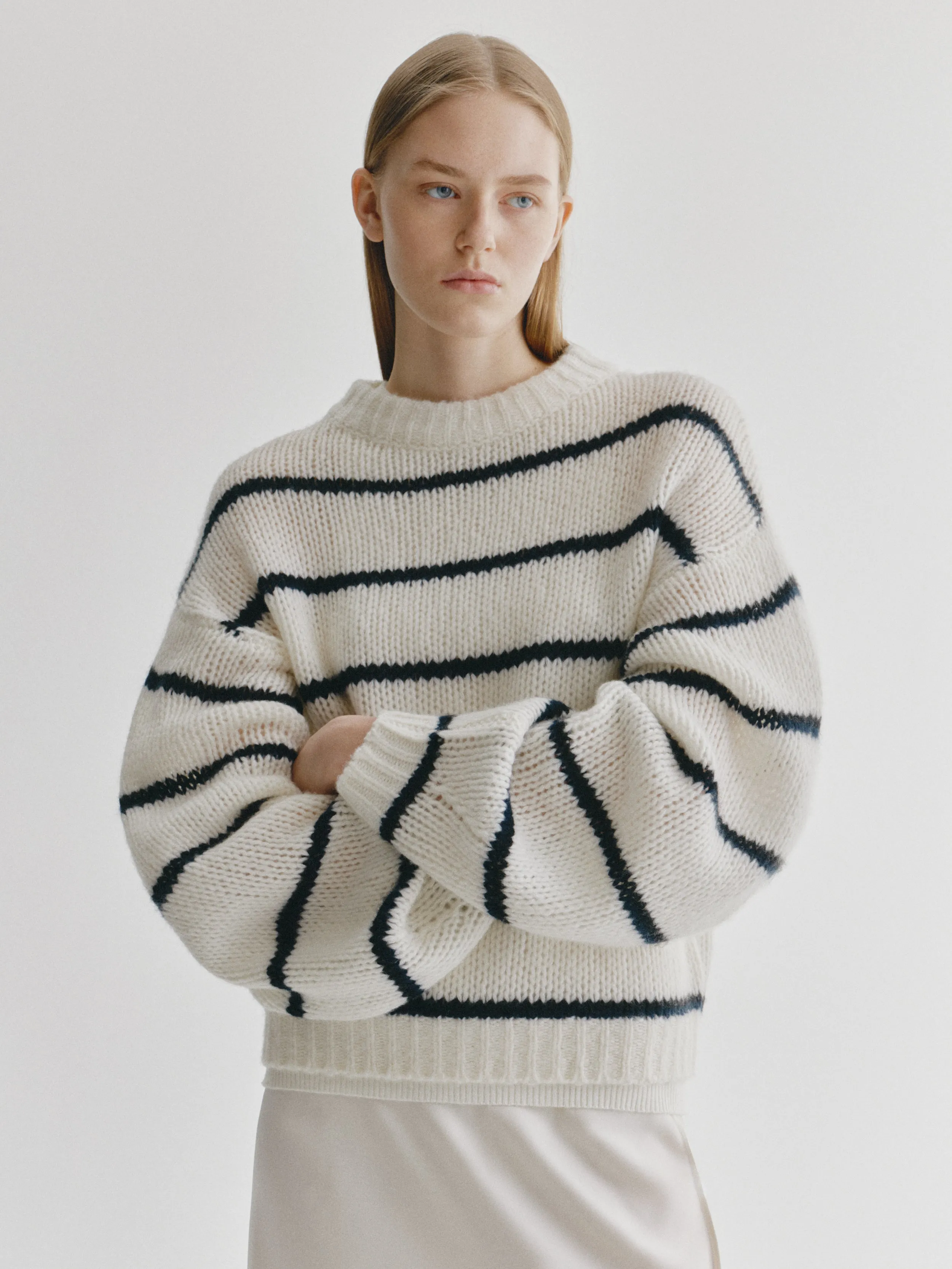 The Sabelle Stripes Sweater sold by Lisa Yang product image thumbnail 2