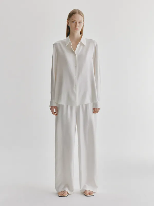 Wide Leg Trousers made by Lisa Yang